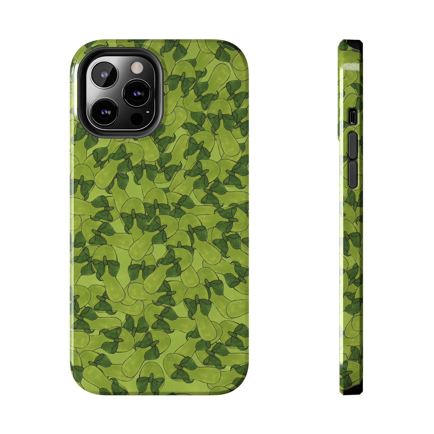 Green Flip Flops Phone Case