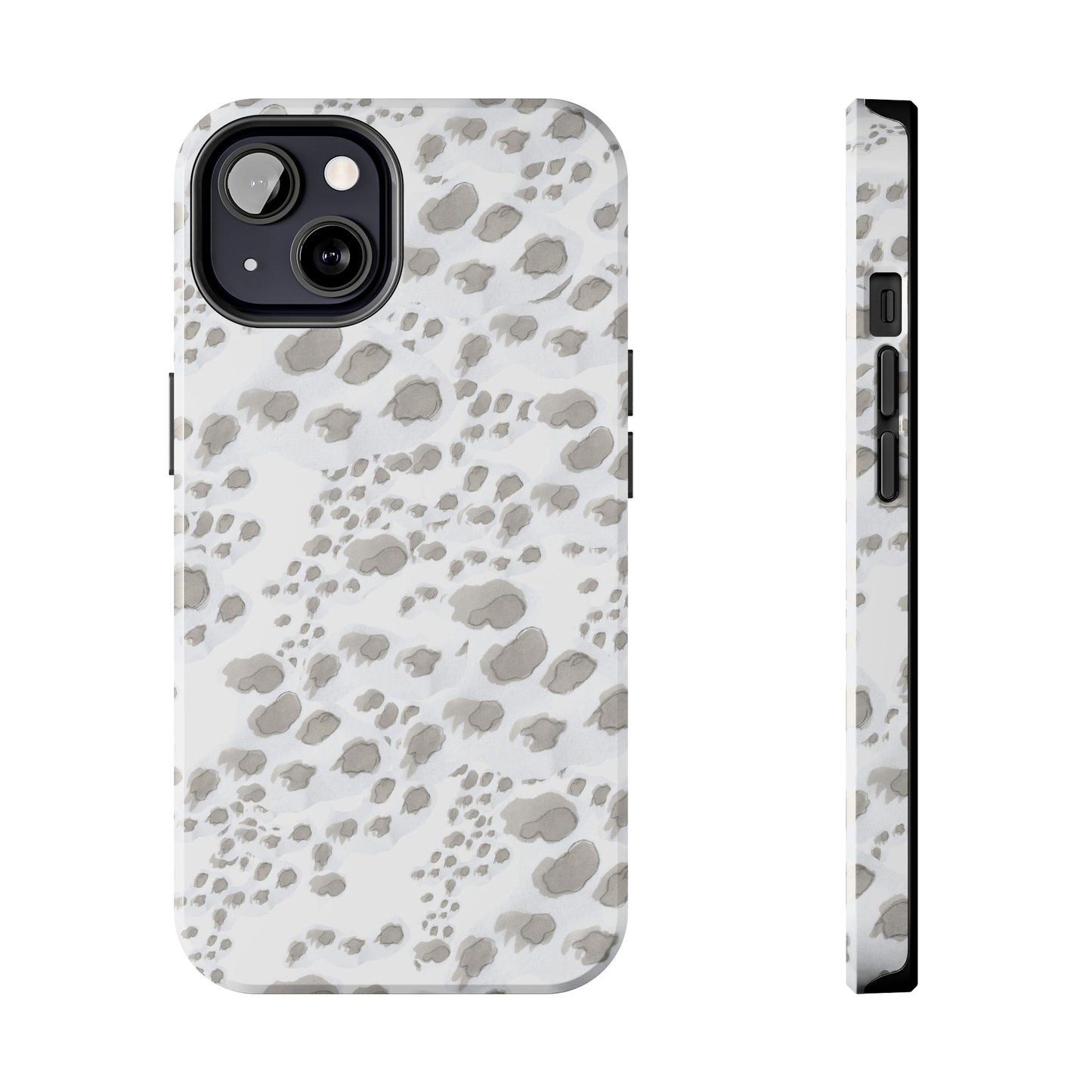 Kitty Dots White Phone Case
