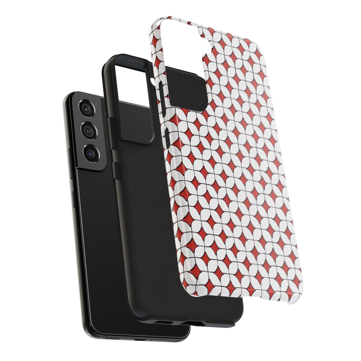 Tile-ish Red Phone Case