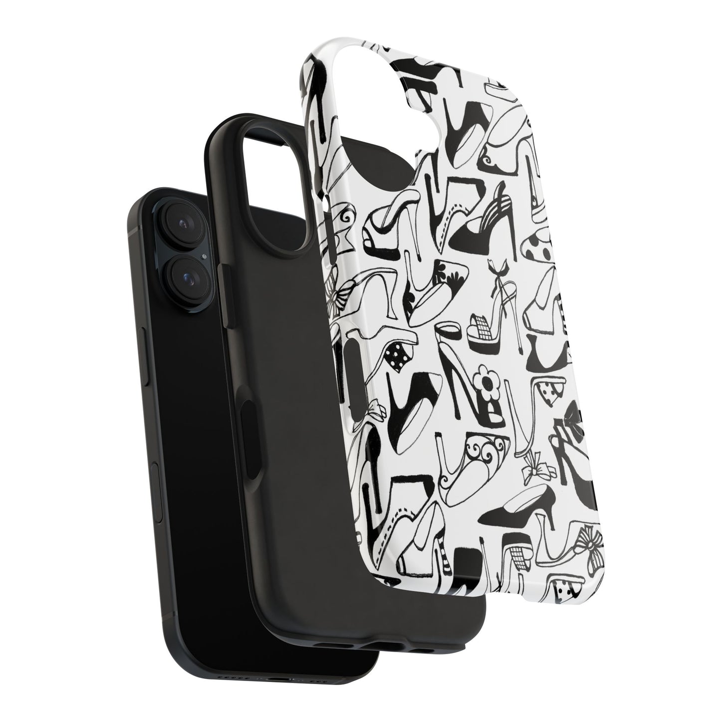 A Few Shoes White / Black Phone Case
