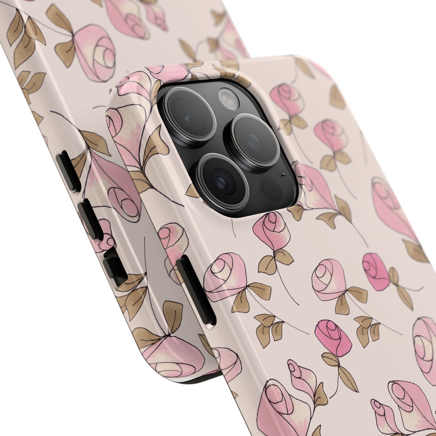 Simply Roses Pink Phone Case