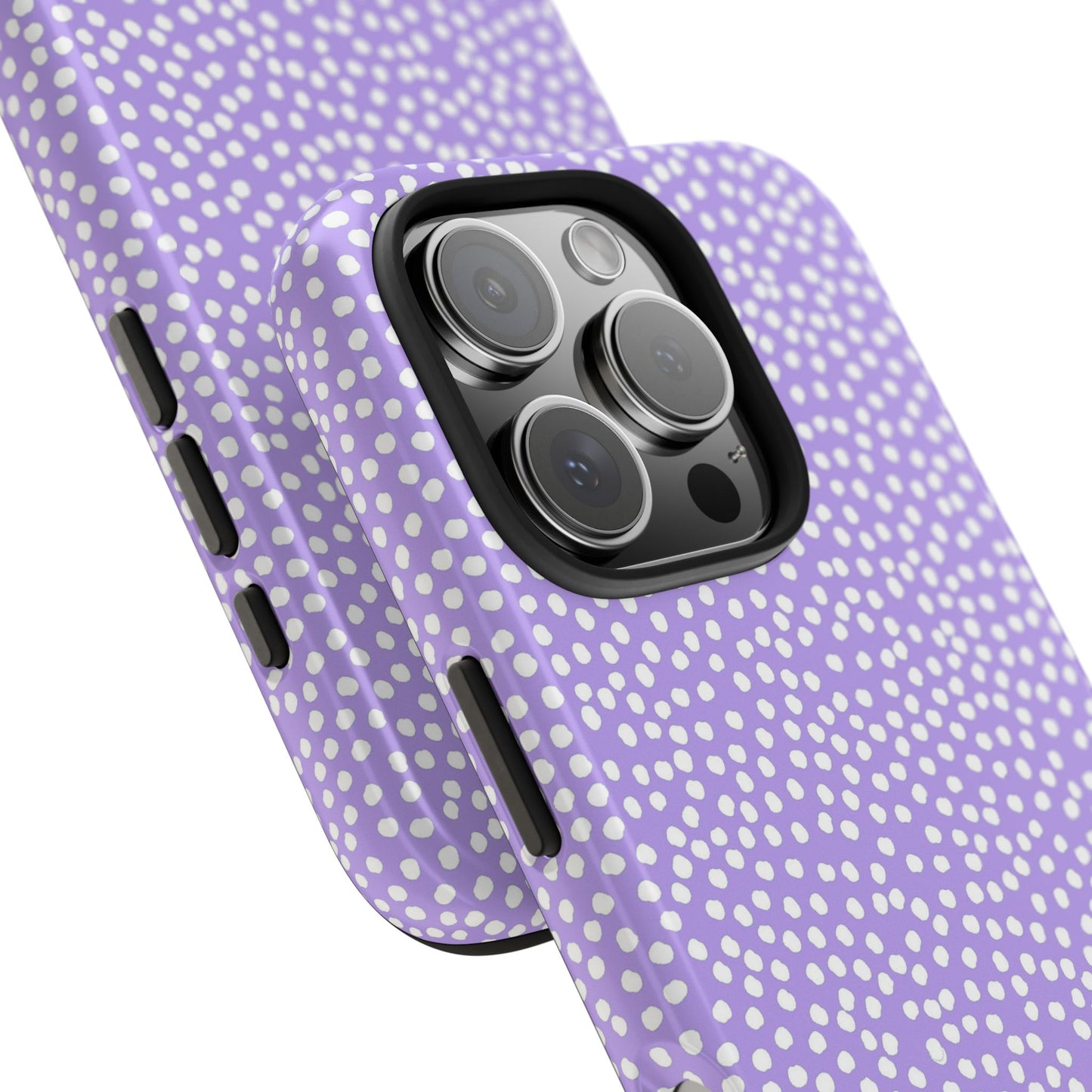 Bitty Dots Lilac / White Phone Case