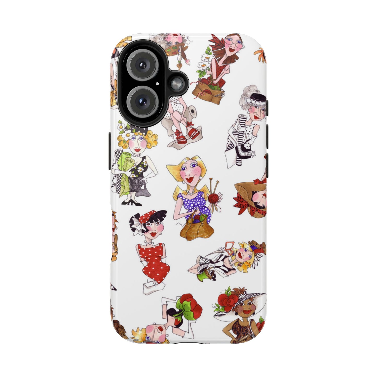 Creative Toss White Phone Case