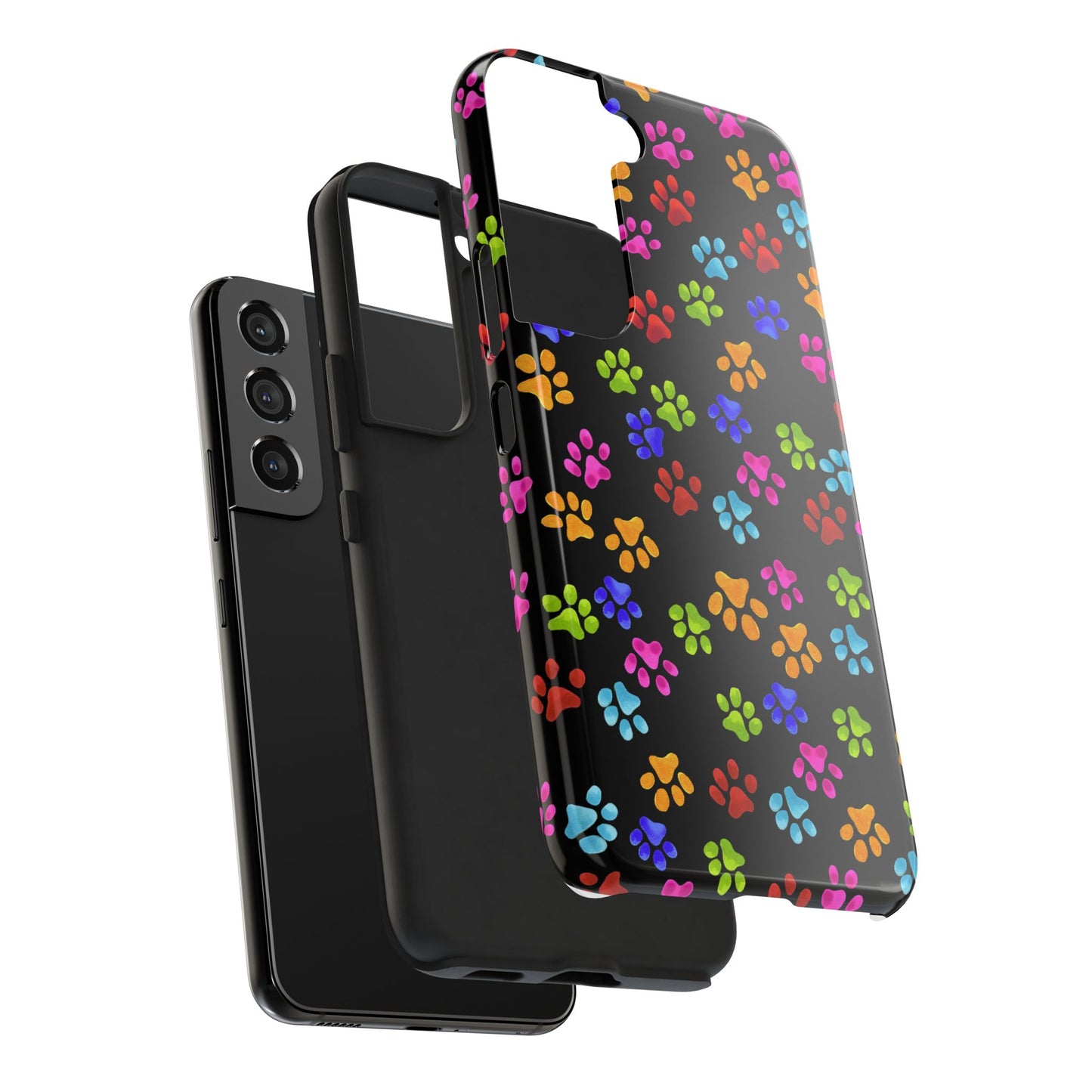 Paws Black Phone Case