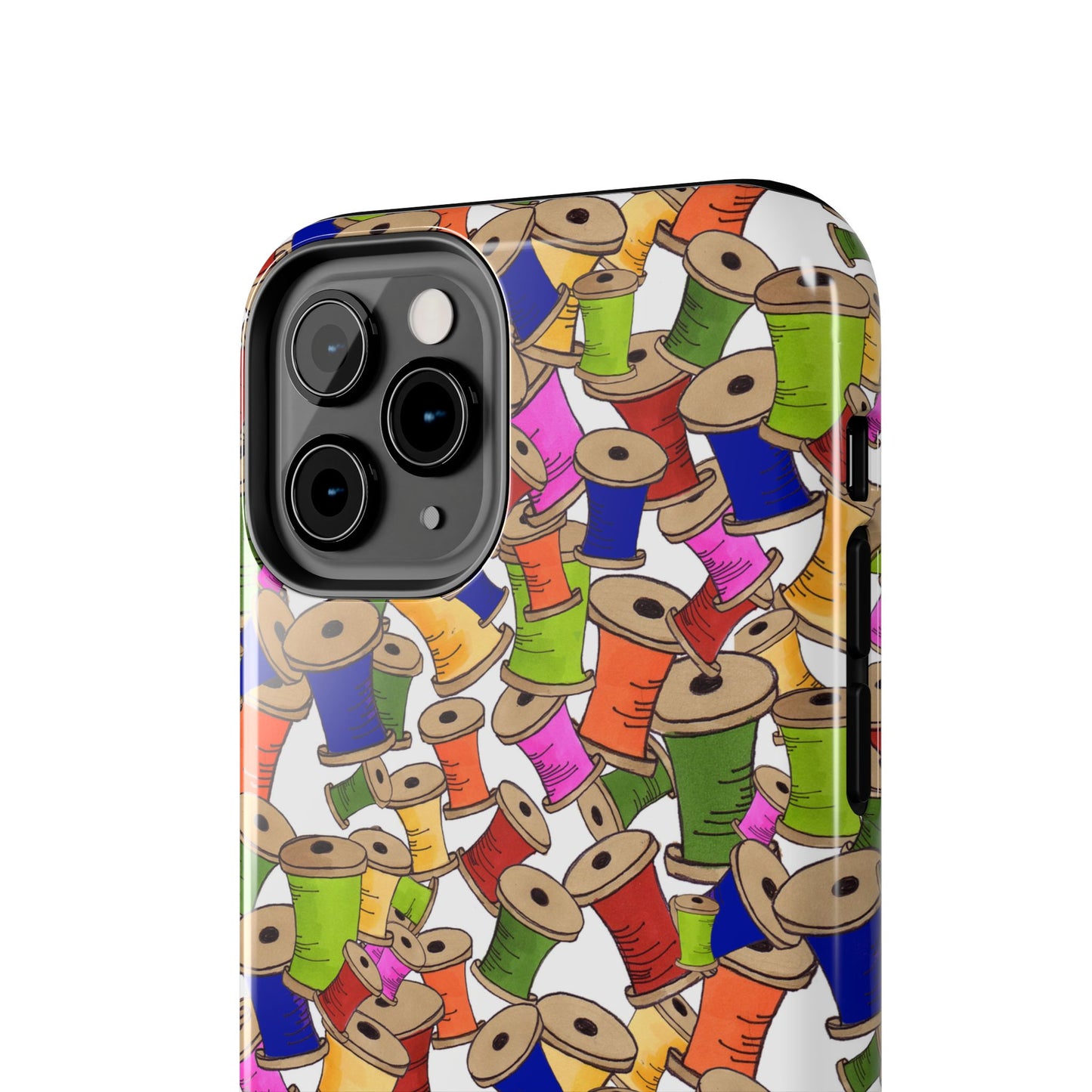 Spoolopoly White Phone Case