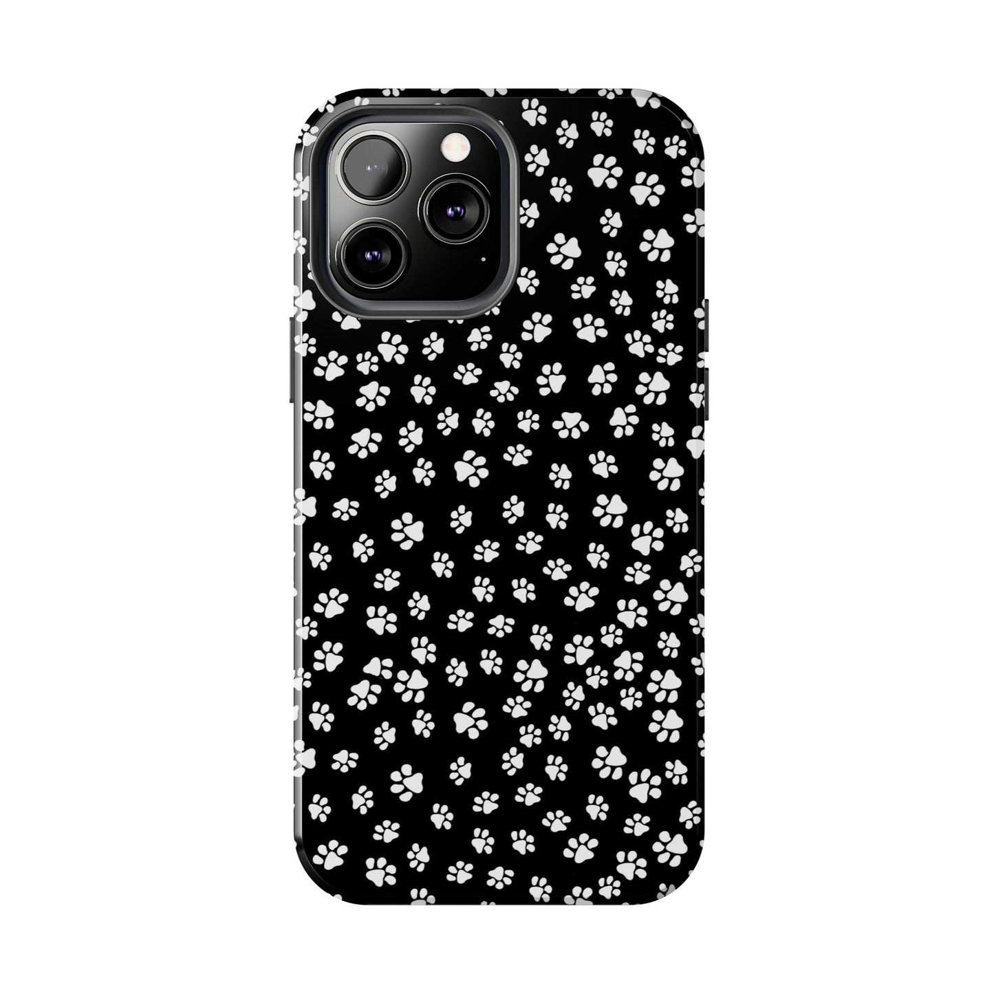 Little Paws Black / White Phone Case