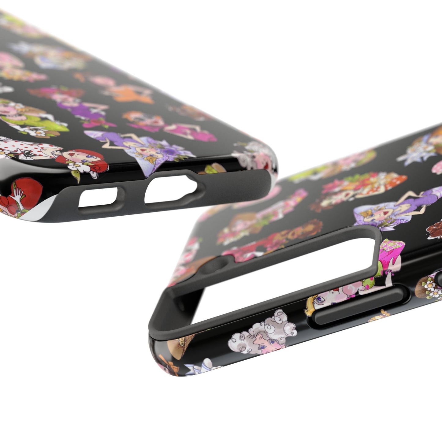 Fast Women Tossed Black Phone Case