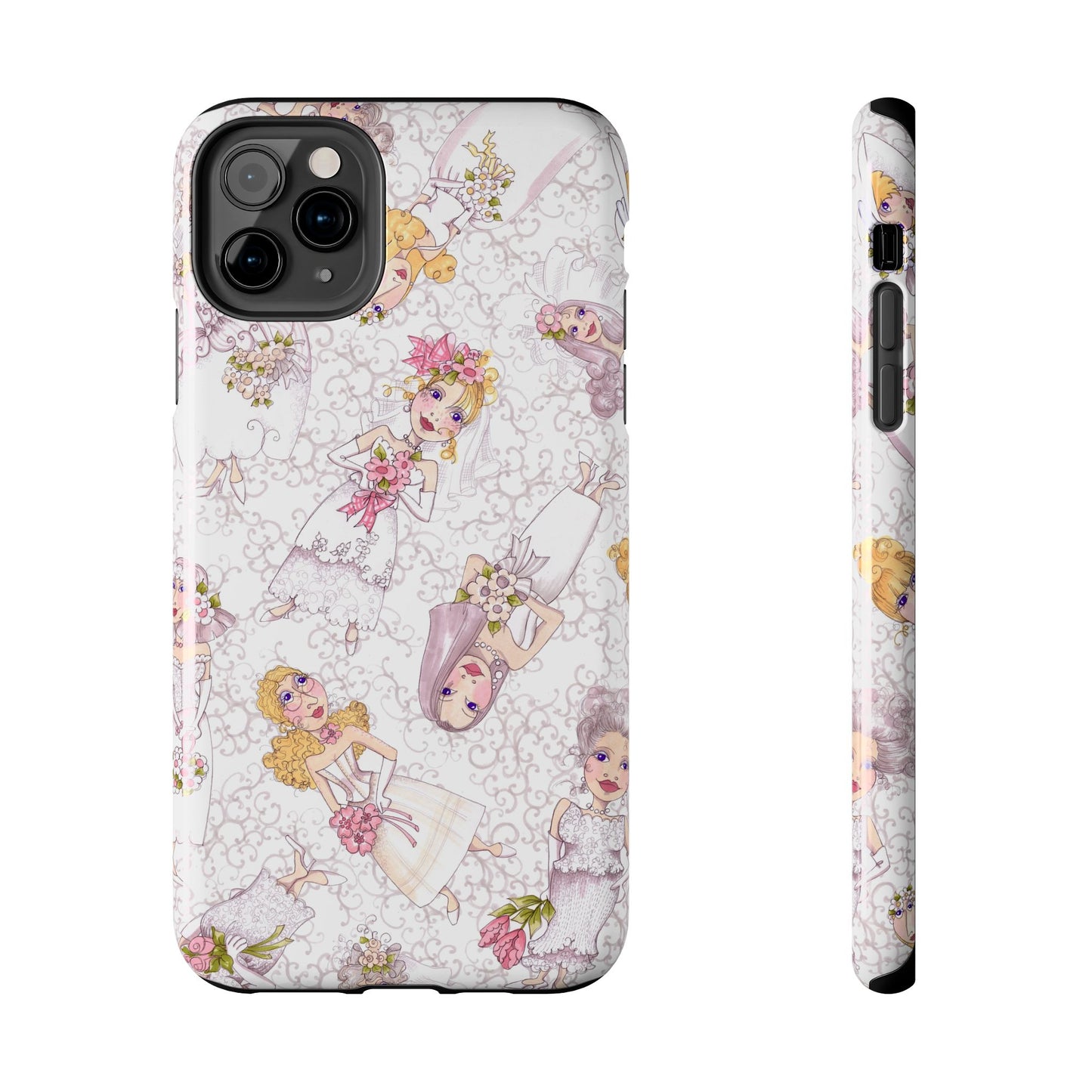 Bridal Scroll Phone Case