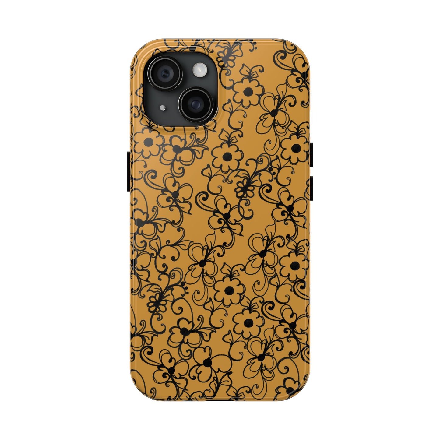 Daisy Jungle Yellow Phone Case