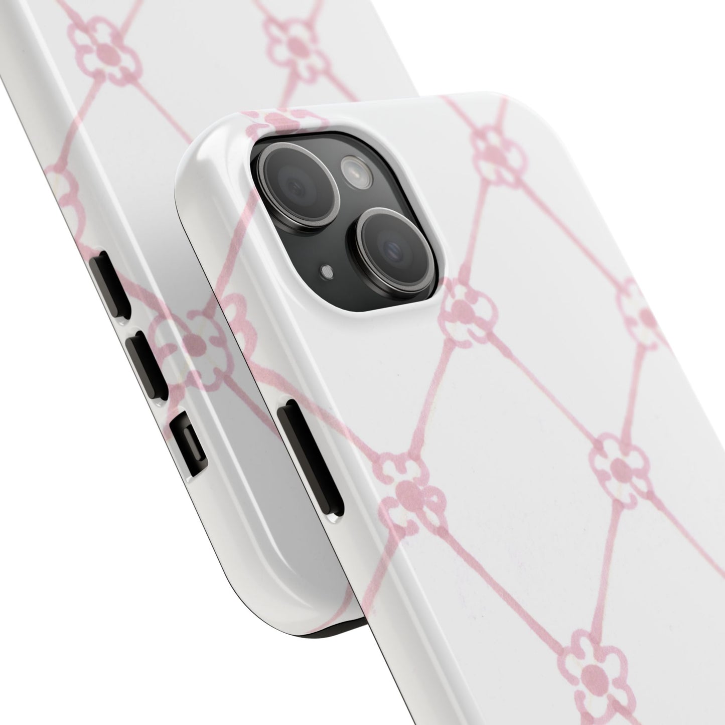 Flower Model Scroll Phone Case