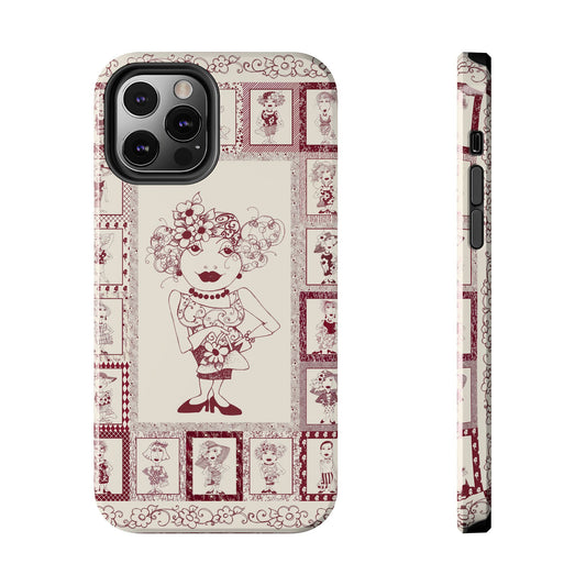 Redheads Portrait Phone Case