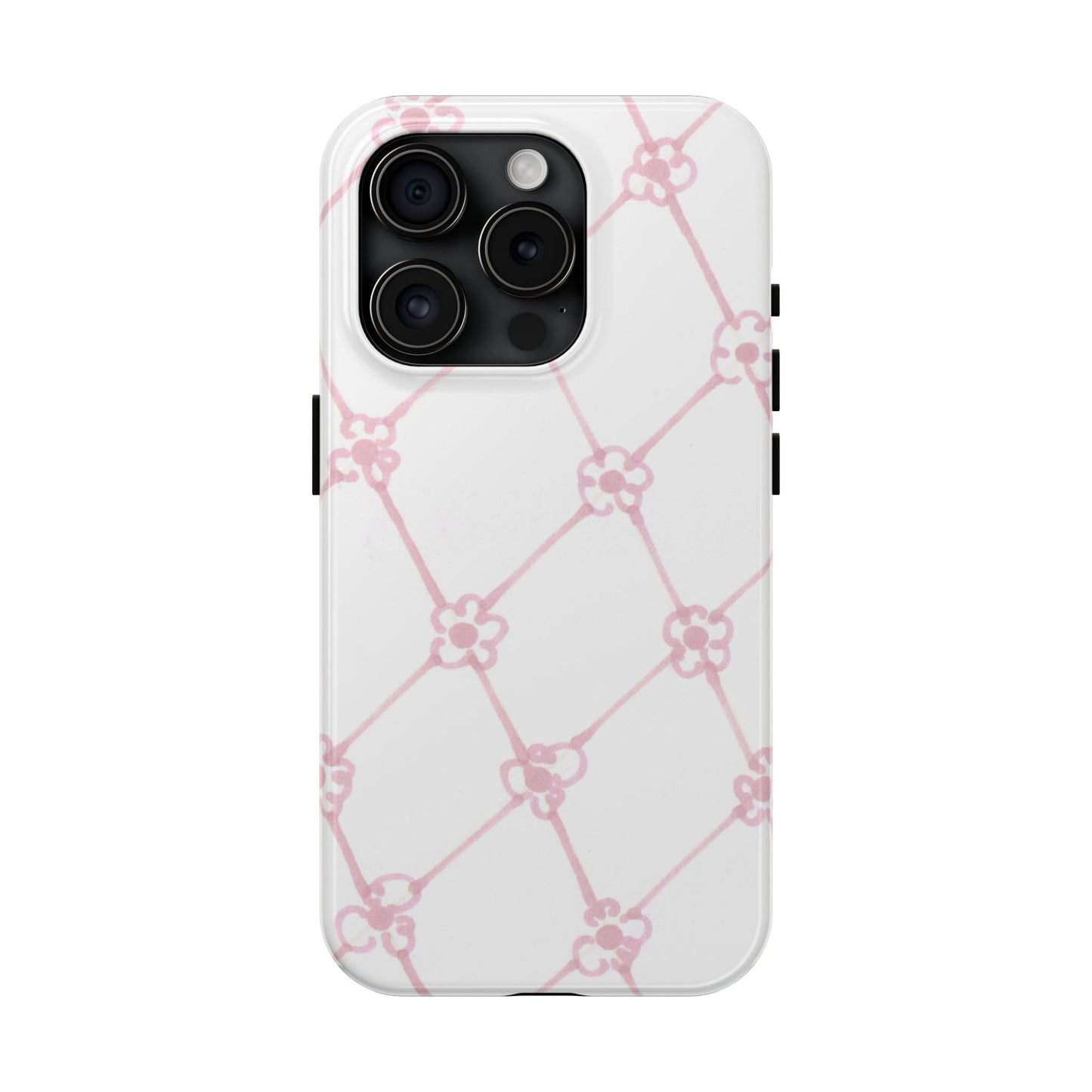 Flower Model Scroll Phone Case