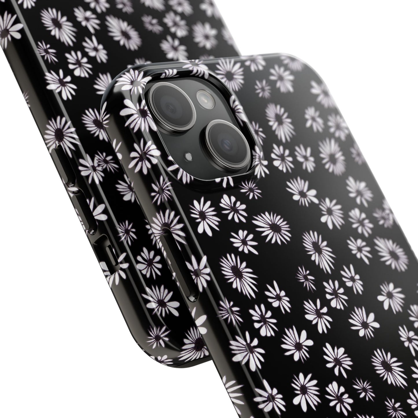 Random Daisy Black / White Phone Case