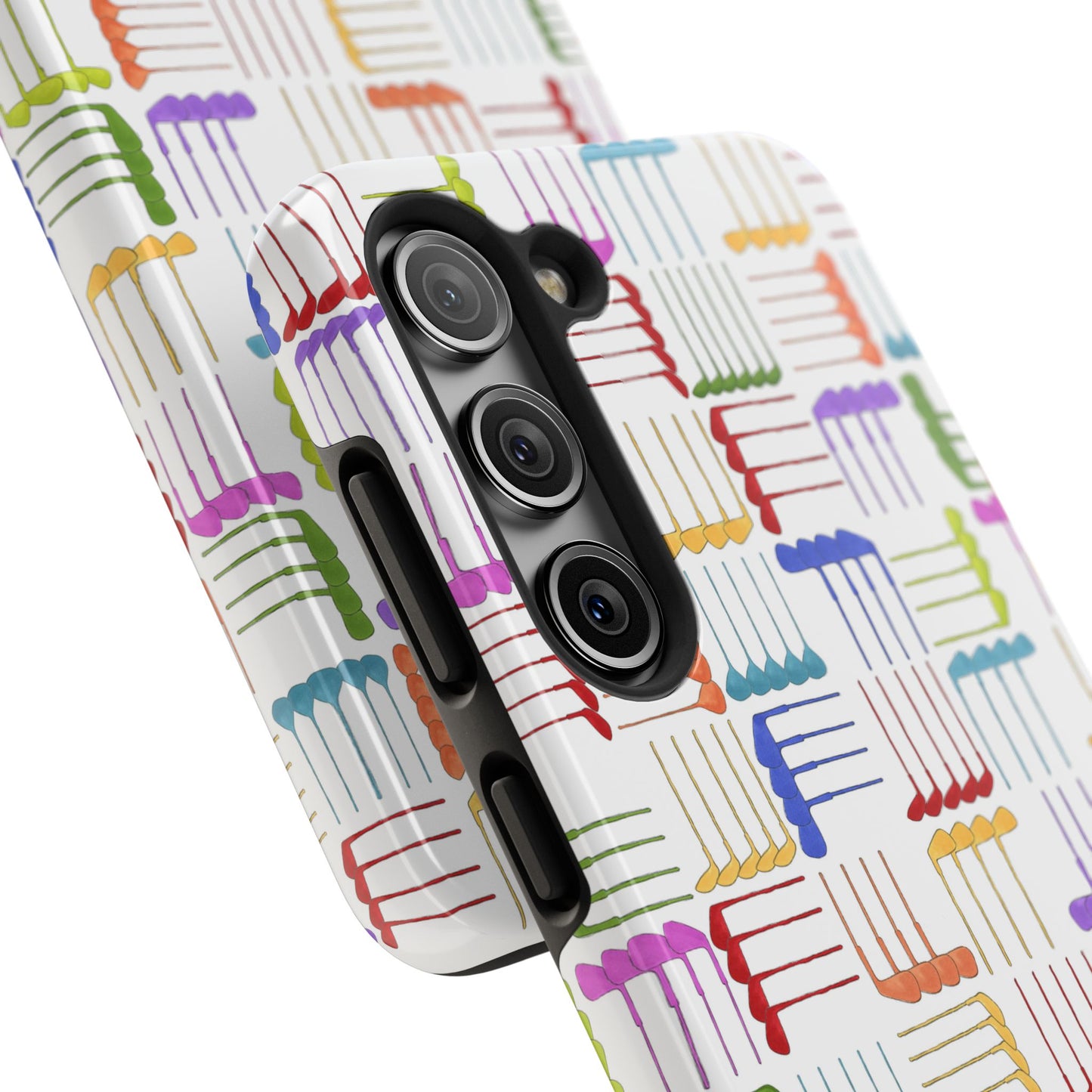 Club Weave White Phone Case