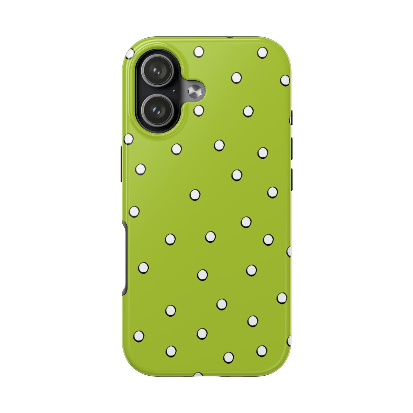 Lime Dots Phone Case
