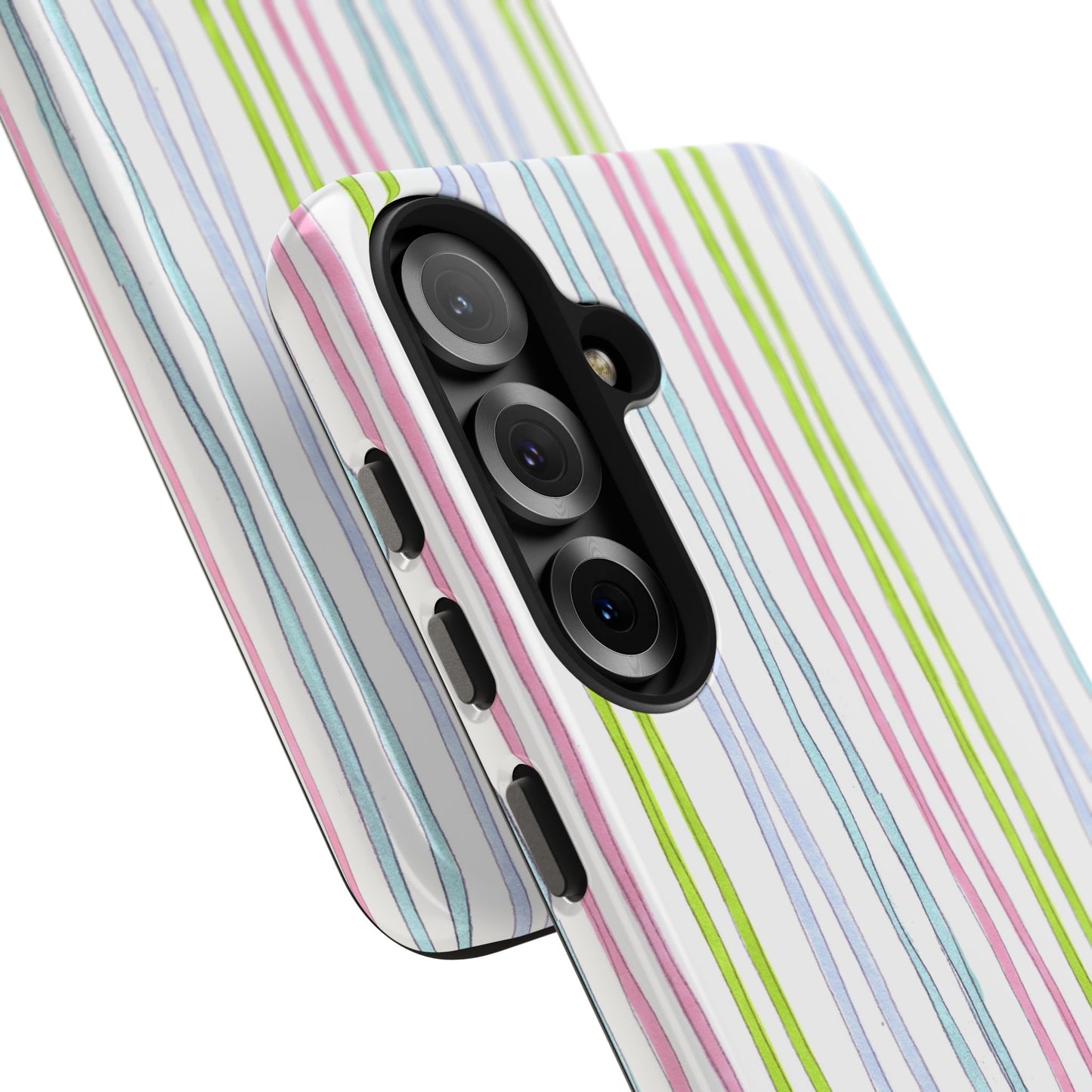 Belle Stripe White Phone Case