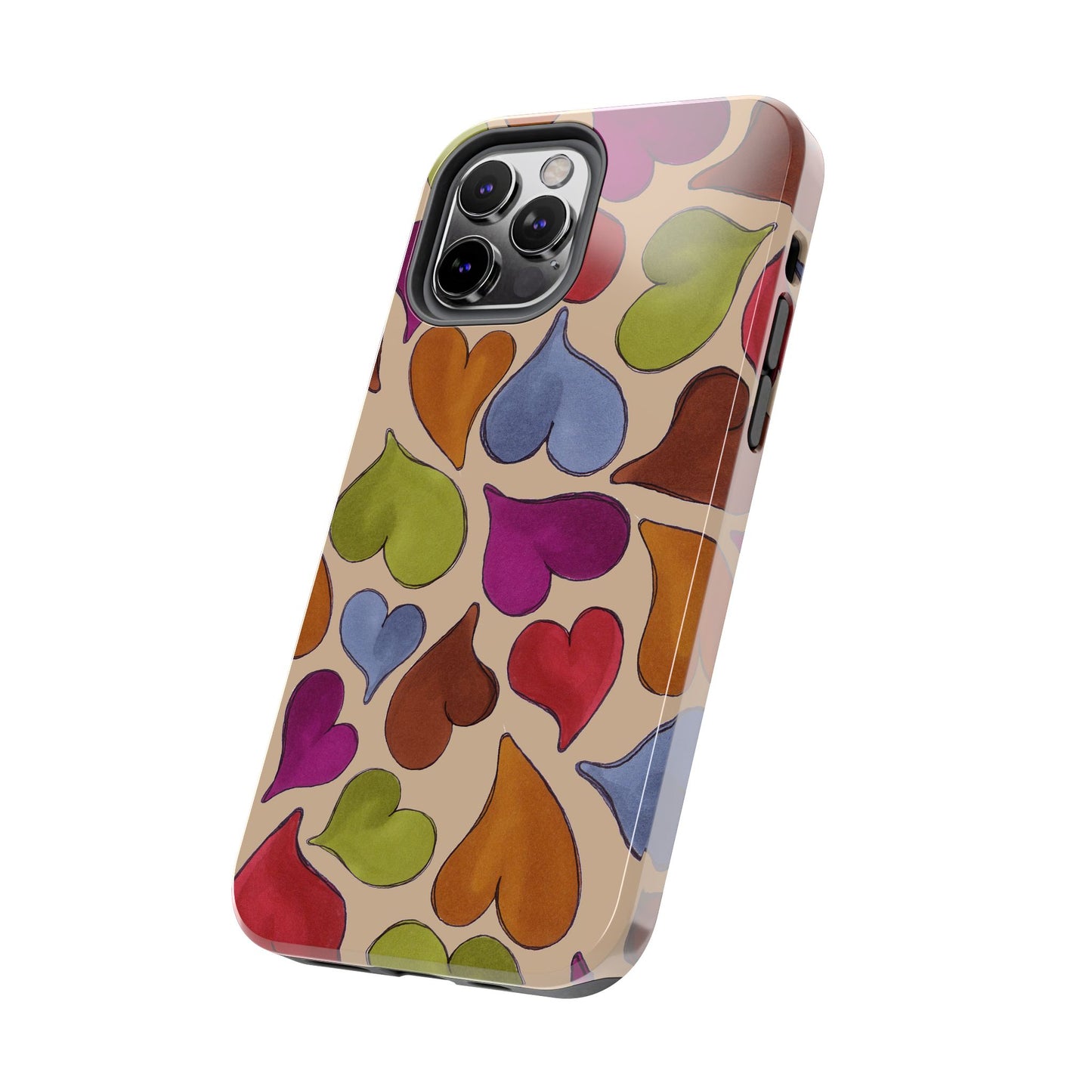 Big Hearted Khaki Phone Case