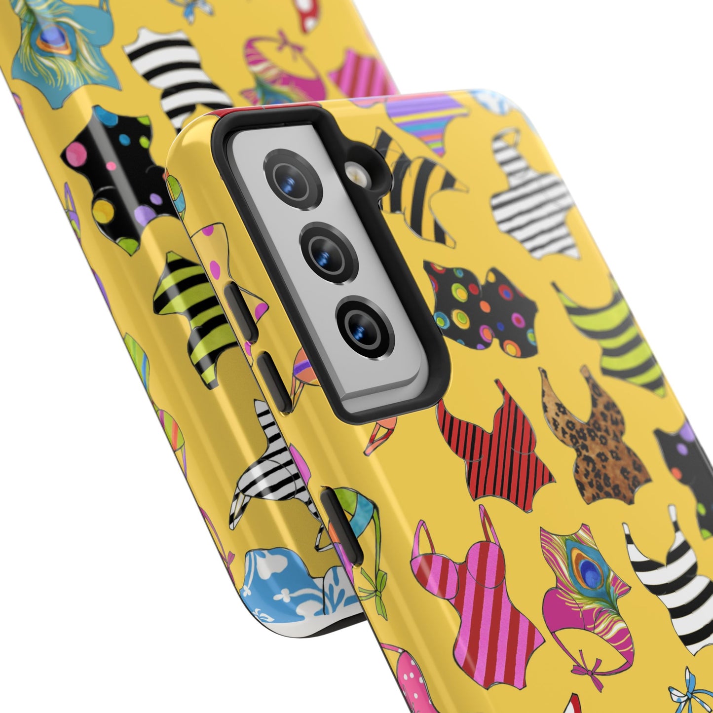 Assorted Suits Yellow Phone Case