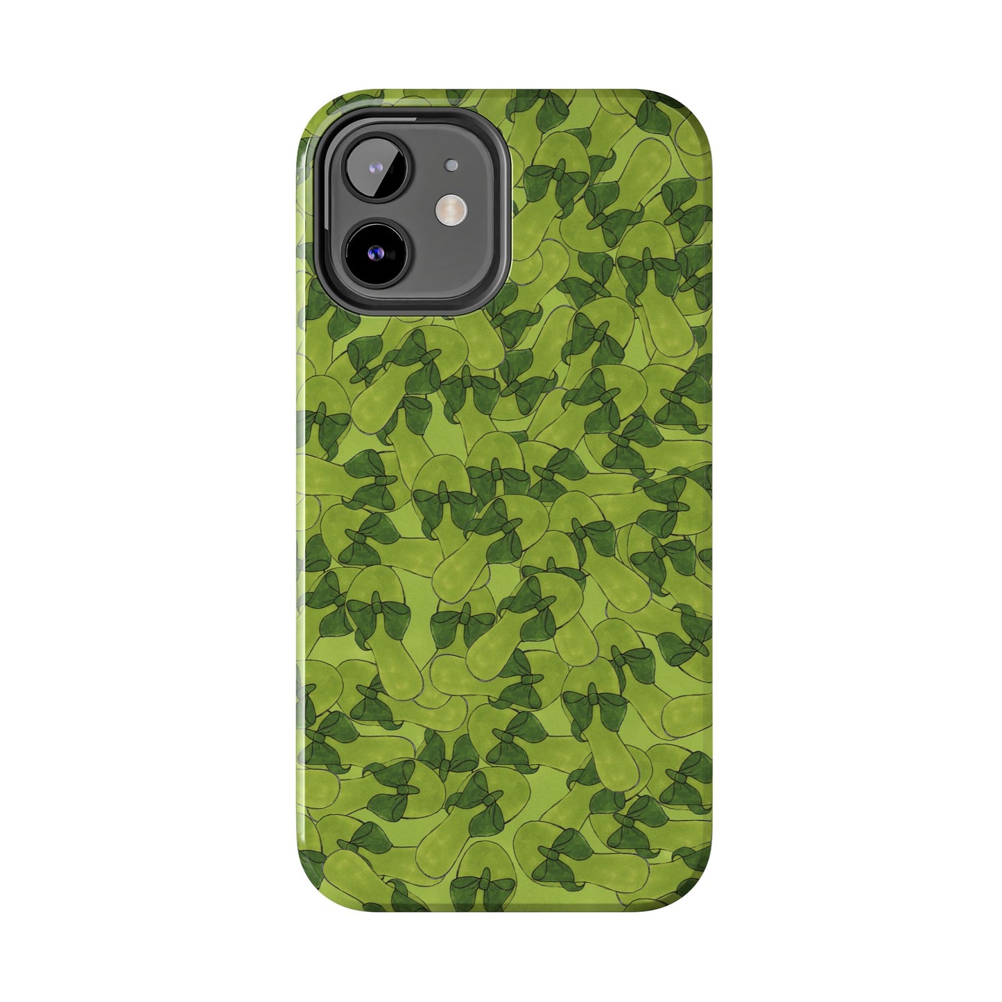 Green Flip Flops Phone Case