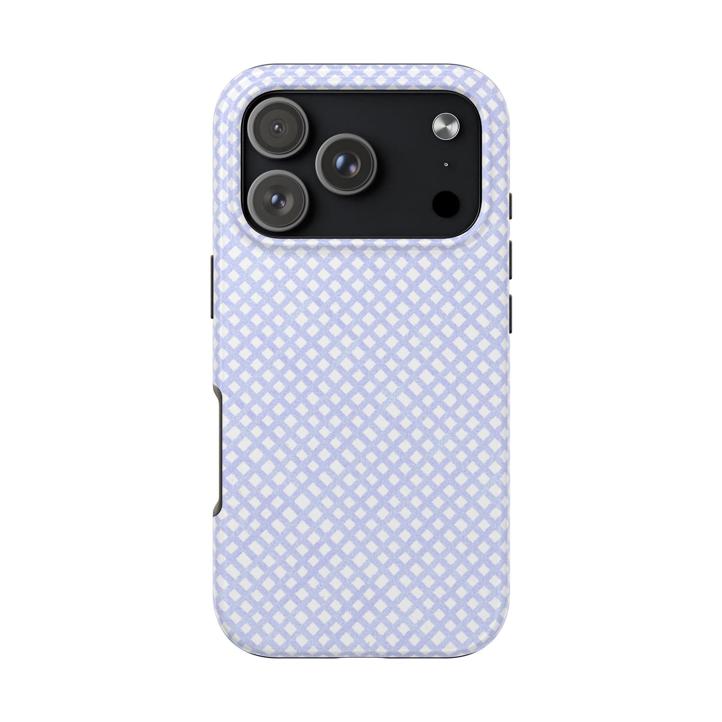 Bias Check Light Blue Phone Case