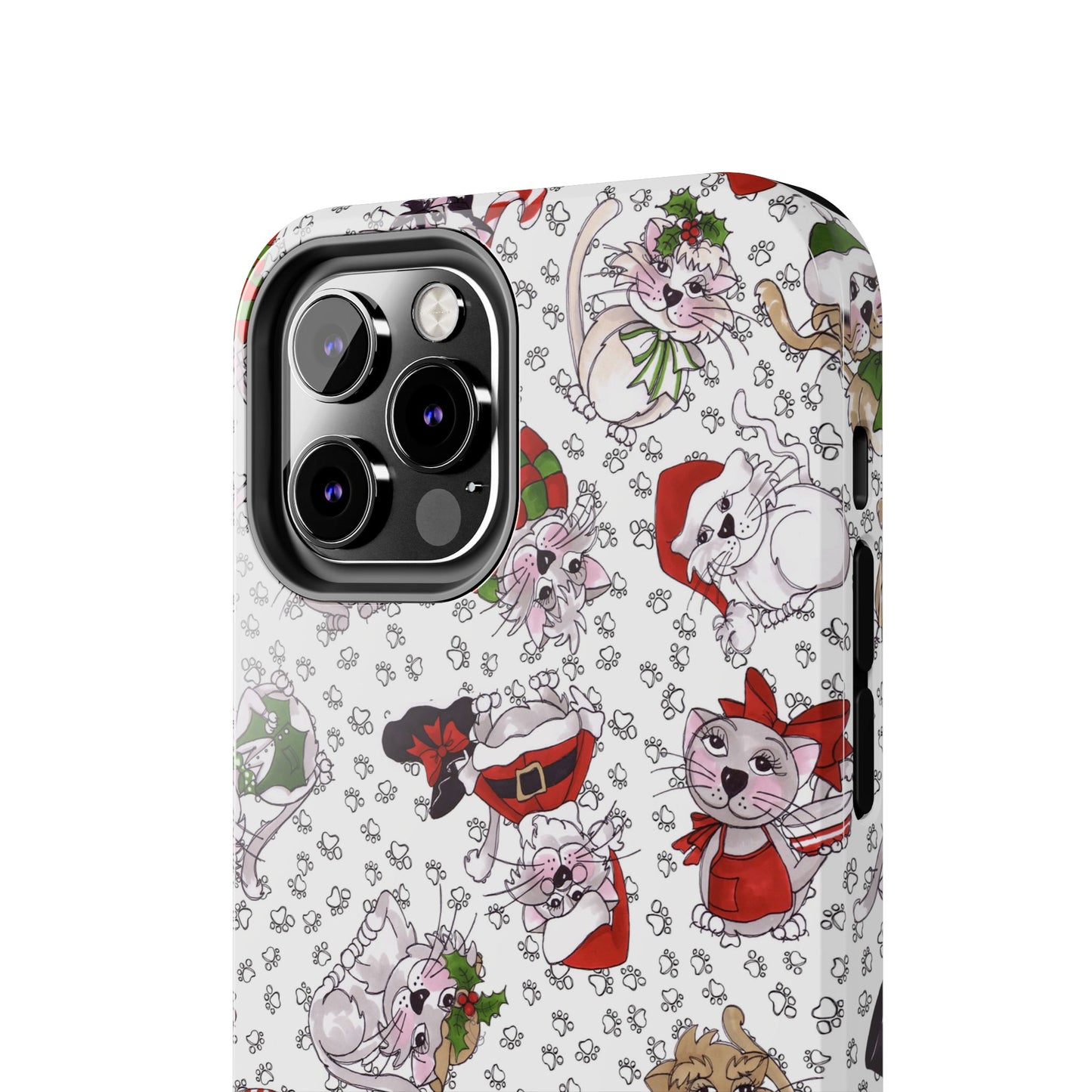 Kitty Blizzard White Phone Case