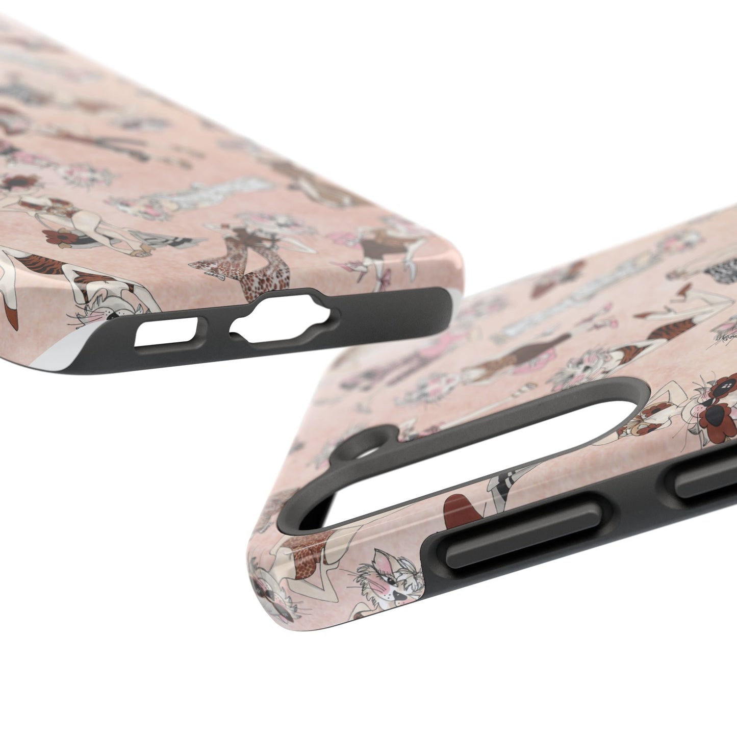 Spotted Lilies Pink Phone Case