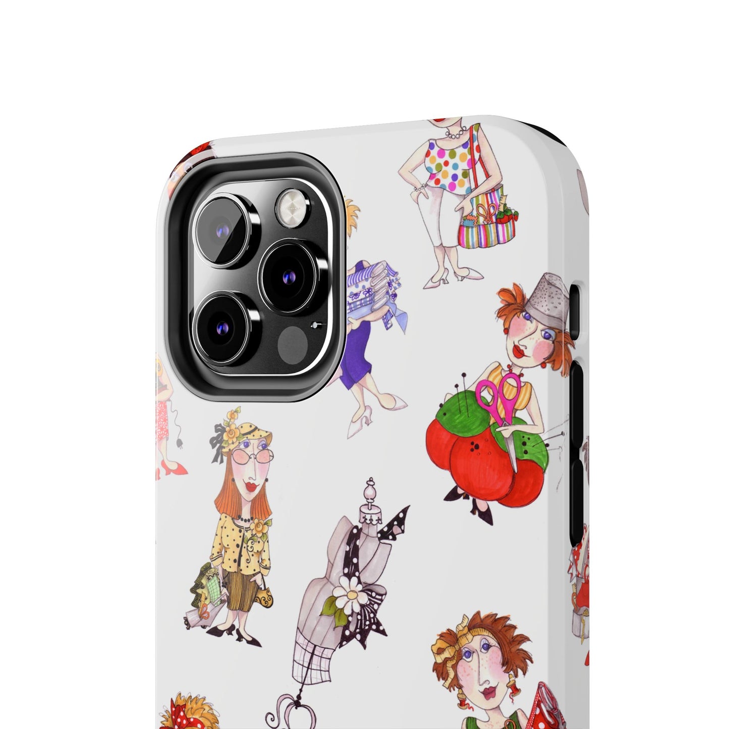 Sewphisticates White Phone Case