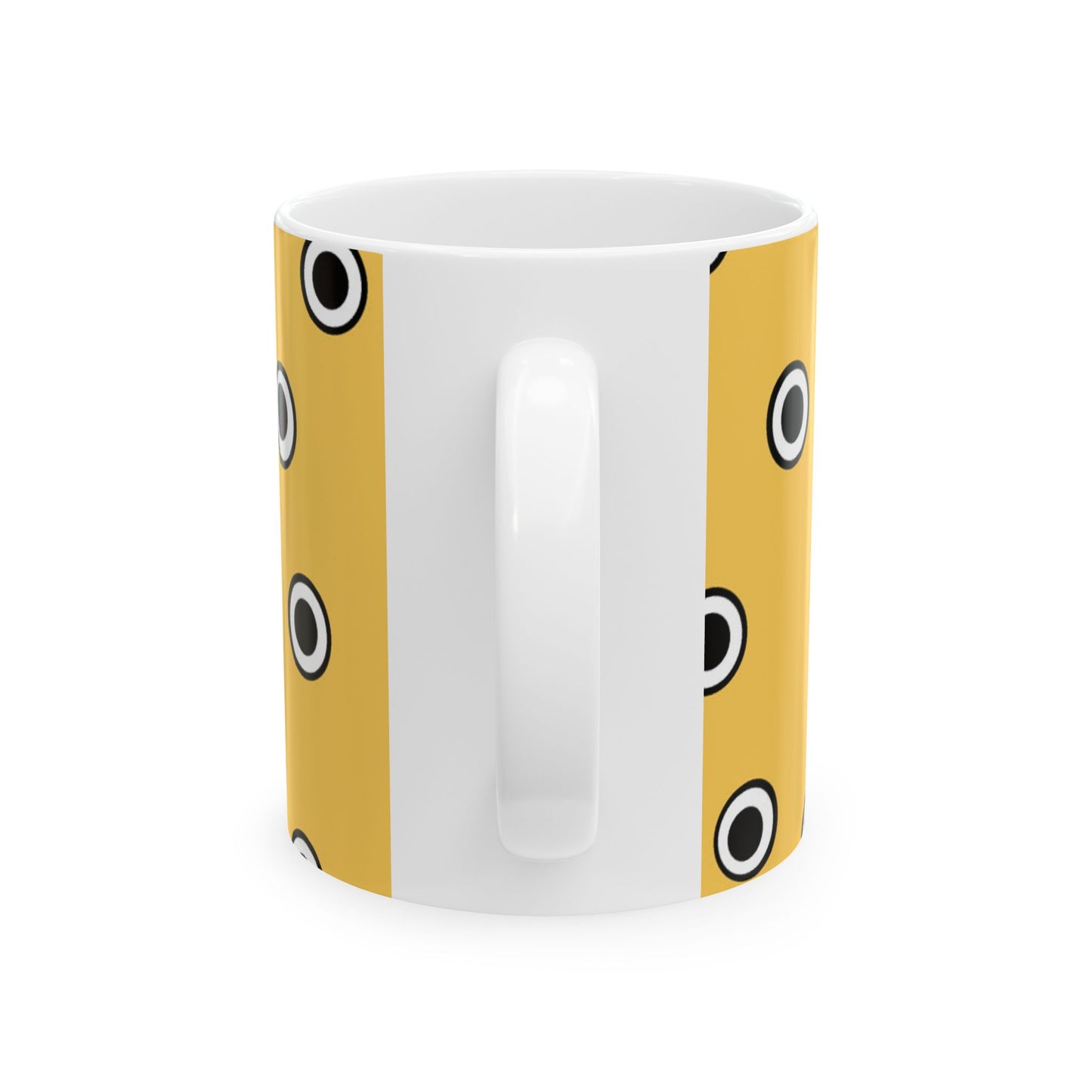 CD Dots Yellow / Black Cup