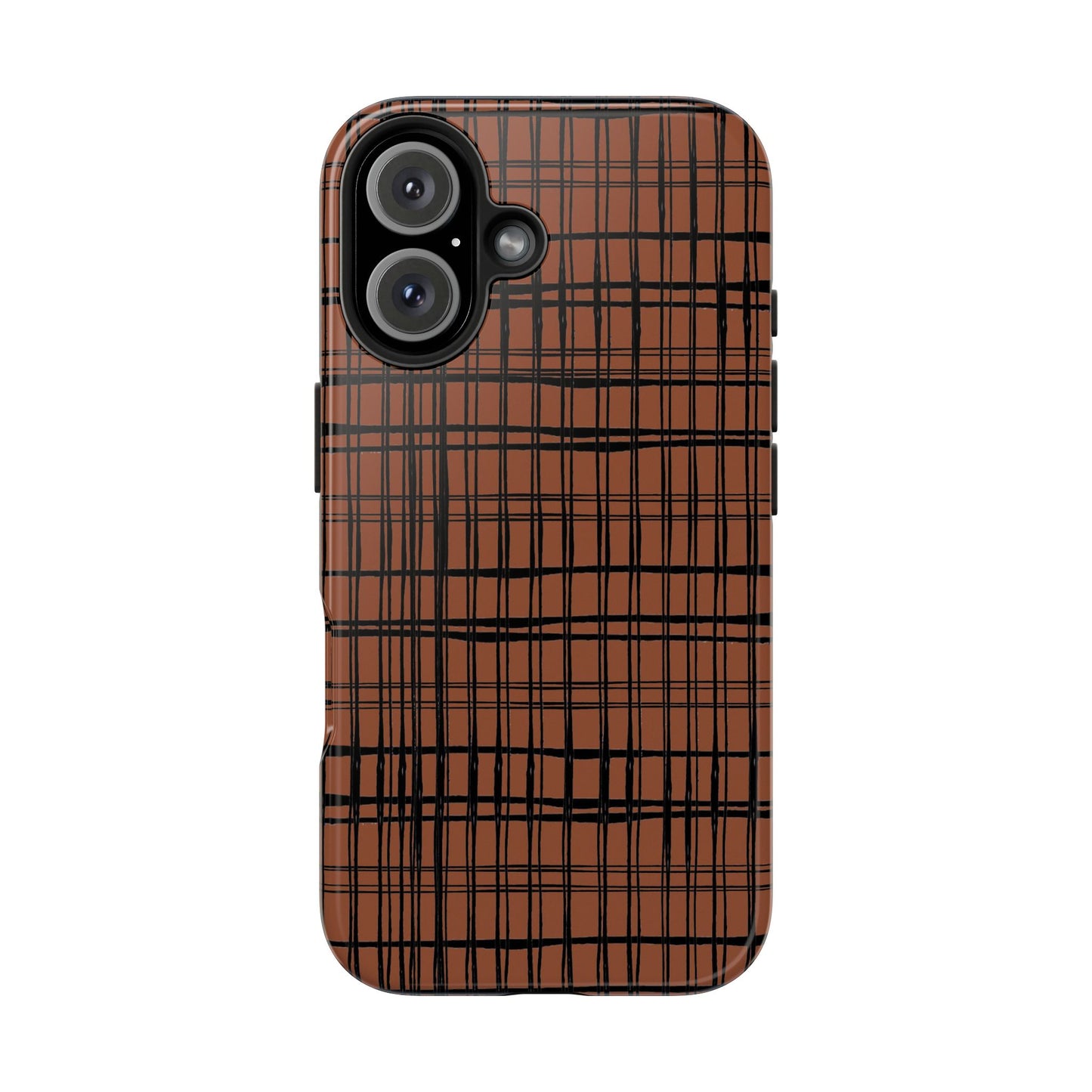 Doggie Fence Rust Phone Case