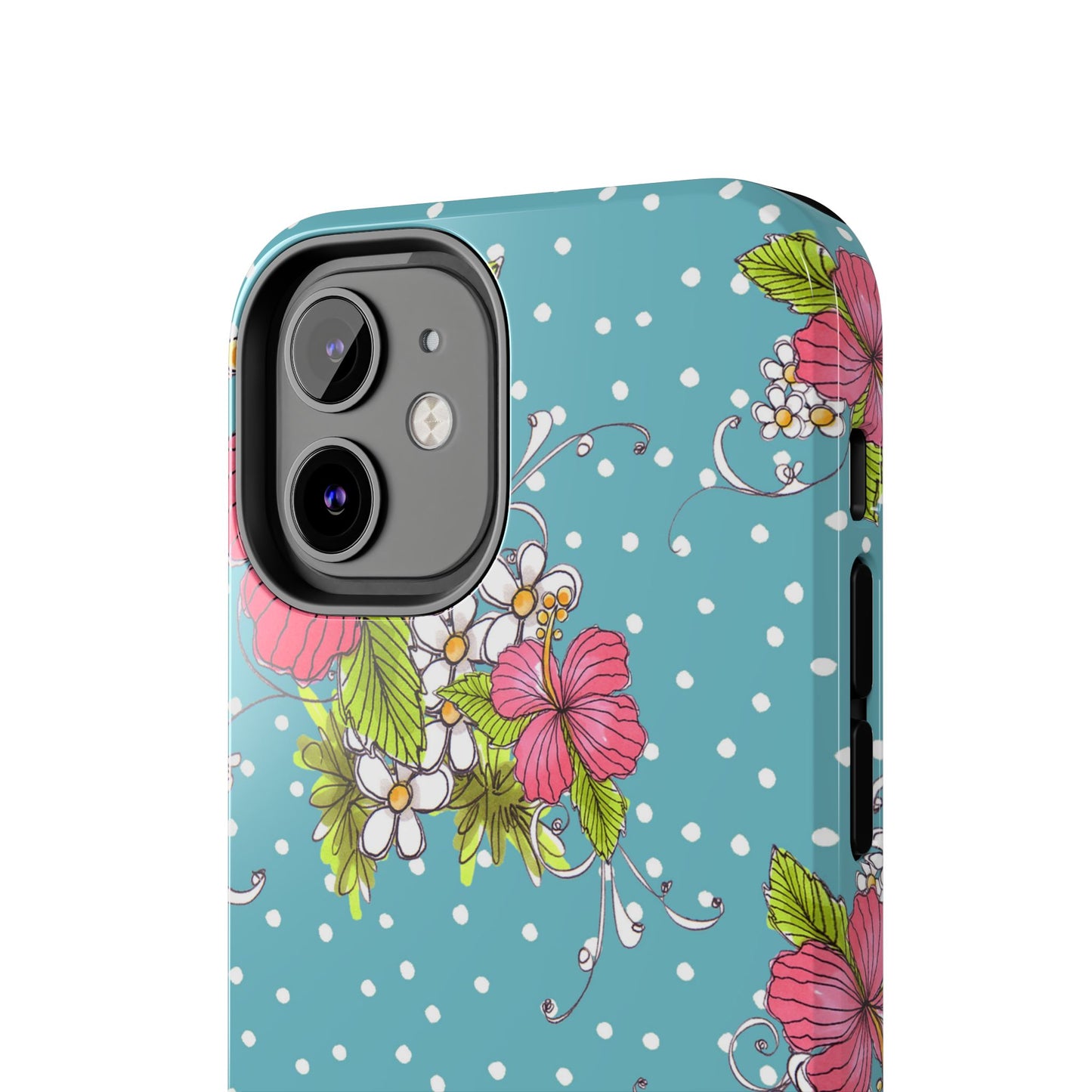Lady Luau Turquoise Phone Case