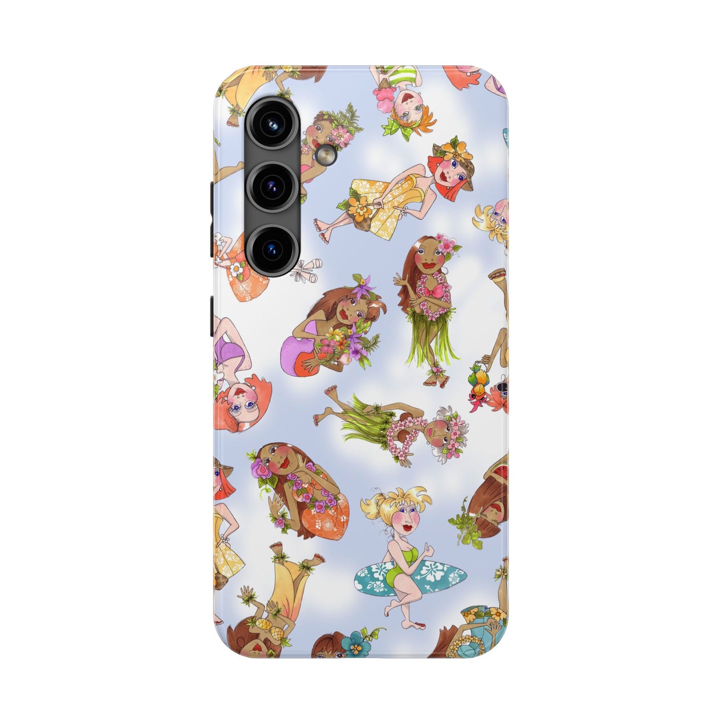 Island Toss Blue Sky Phone Case
