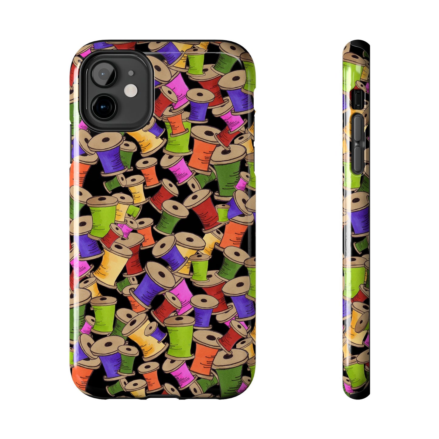 Spoolopoly Black Phone Case