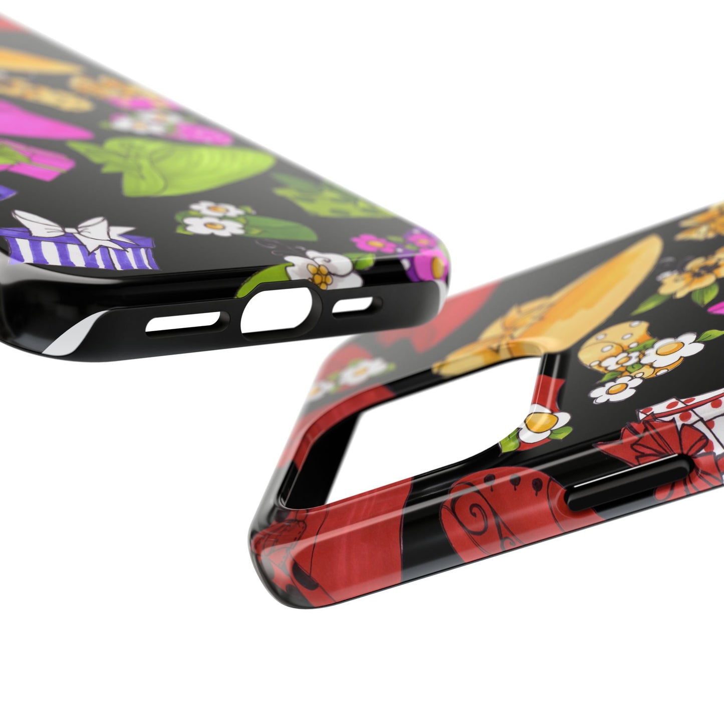 Accessories Tossed Black Phone Case