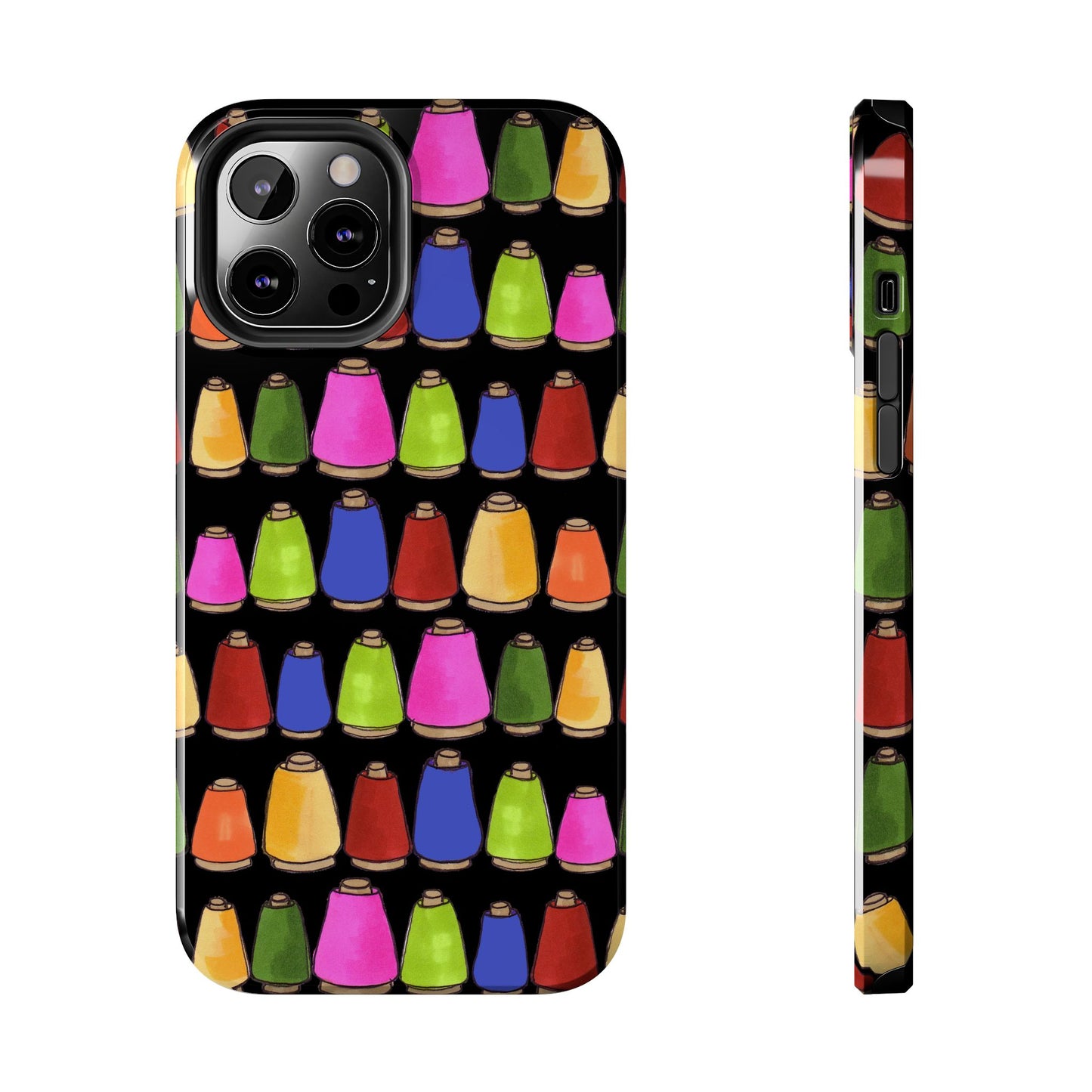 Coneiferous Black / Multi Phone Case