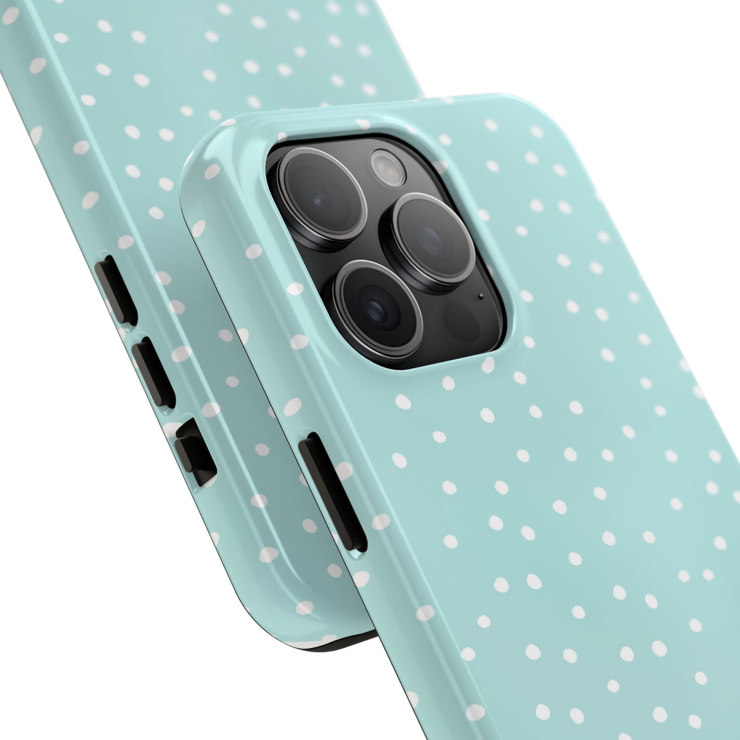 Petite Dots Seafoam / White Phone Case
