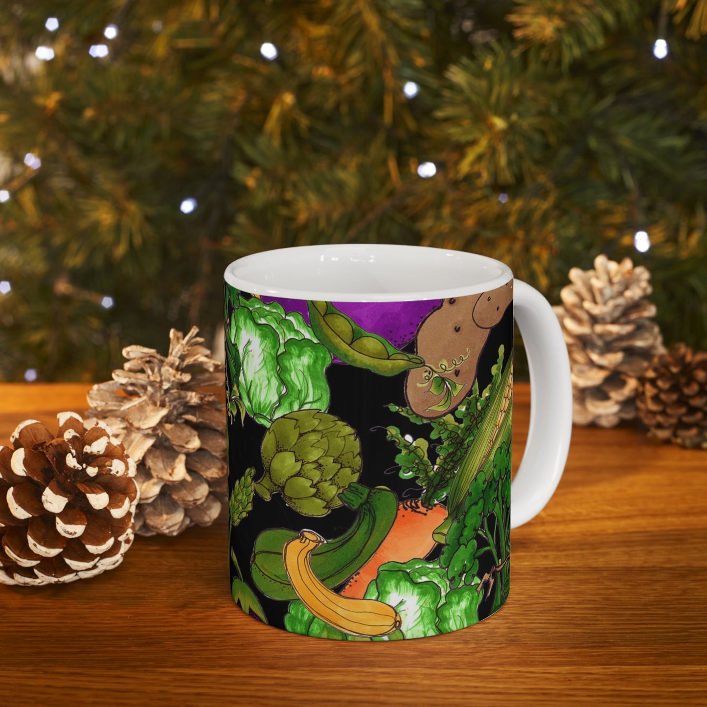 Veggie Jungle Black Cup