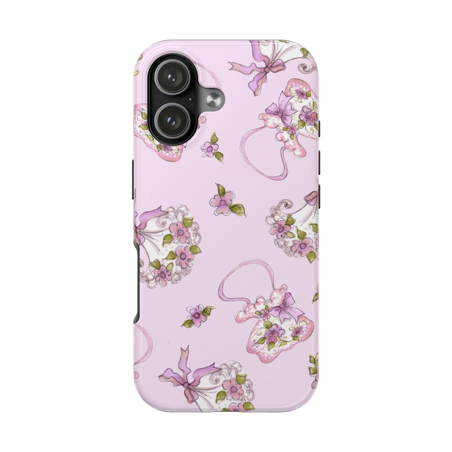 Flower Model Hand Bag Phone Case