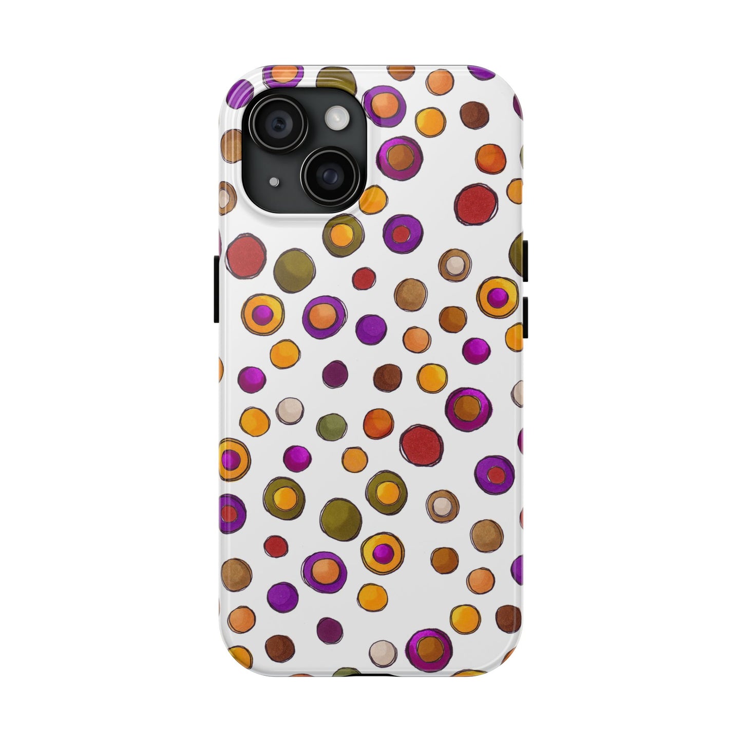 Sesame Dot White Phone Case
