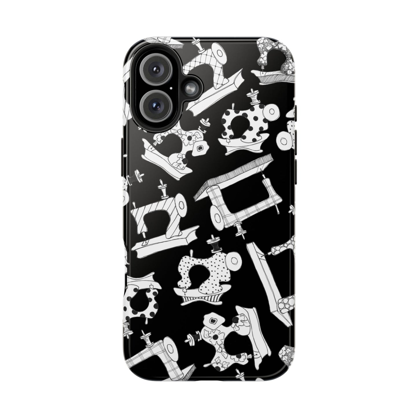 Sew Essential Black Phone Case