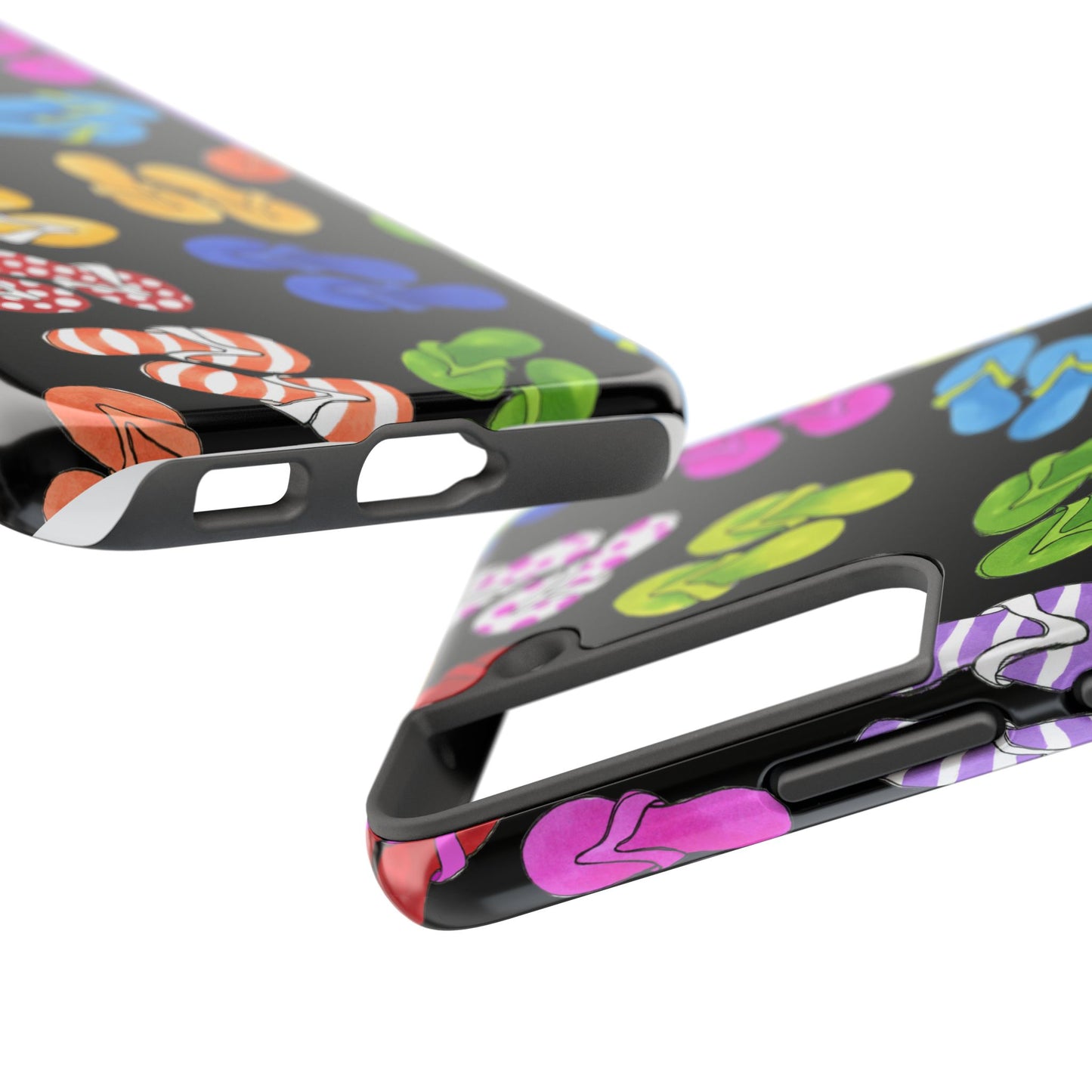 Fun Flops Black Phone Case