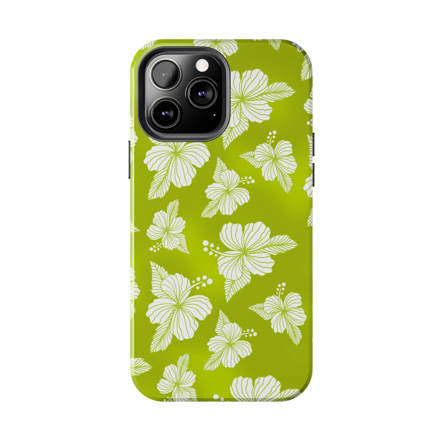 Hibiscus Green Phone Case