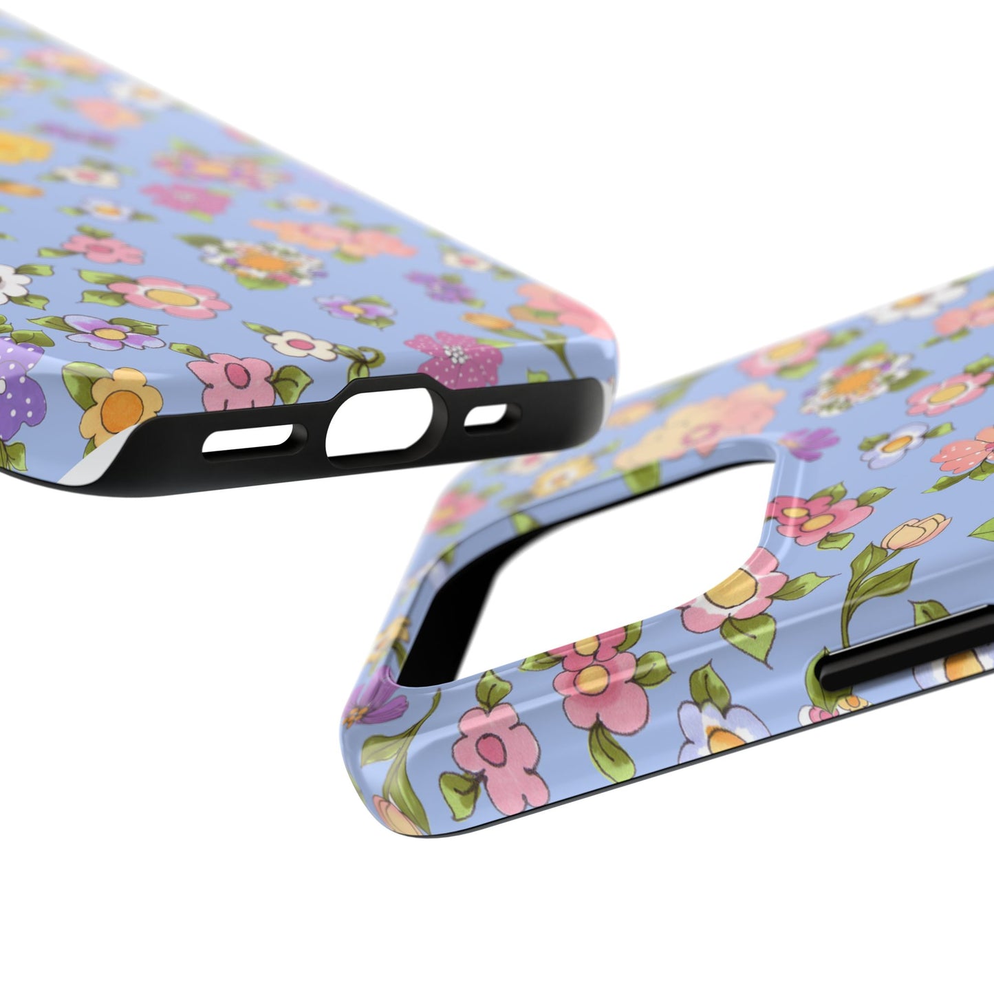 Flowery Blue Phone Case