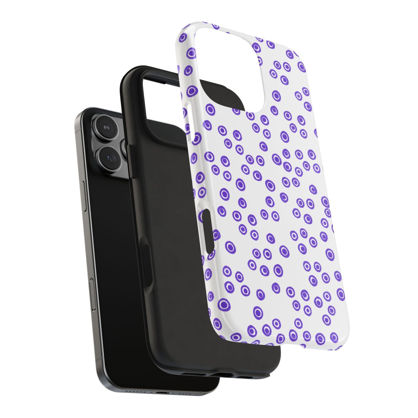 Dots Blue Phone Case