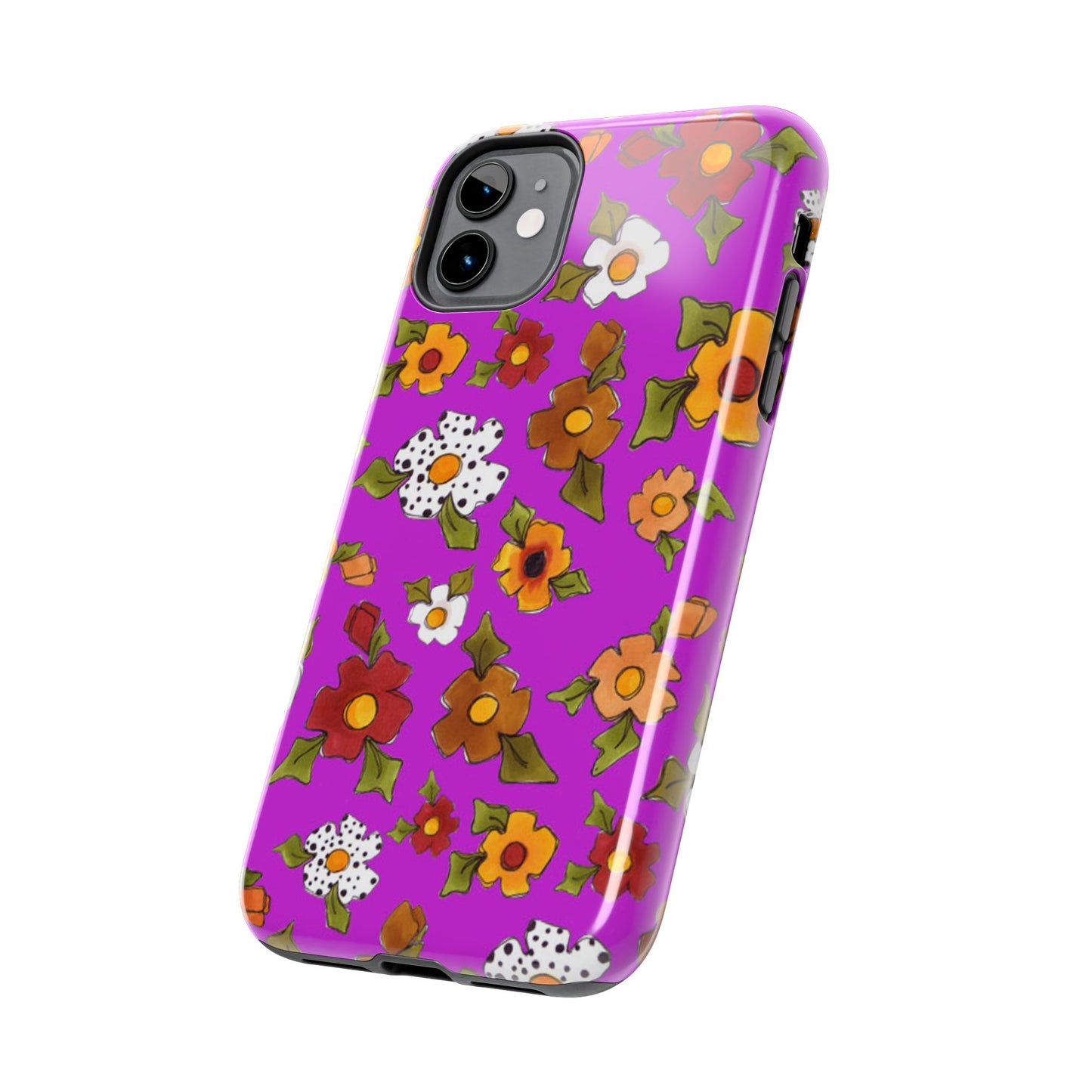 Spice Posie Magenta Phone Case