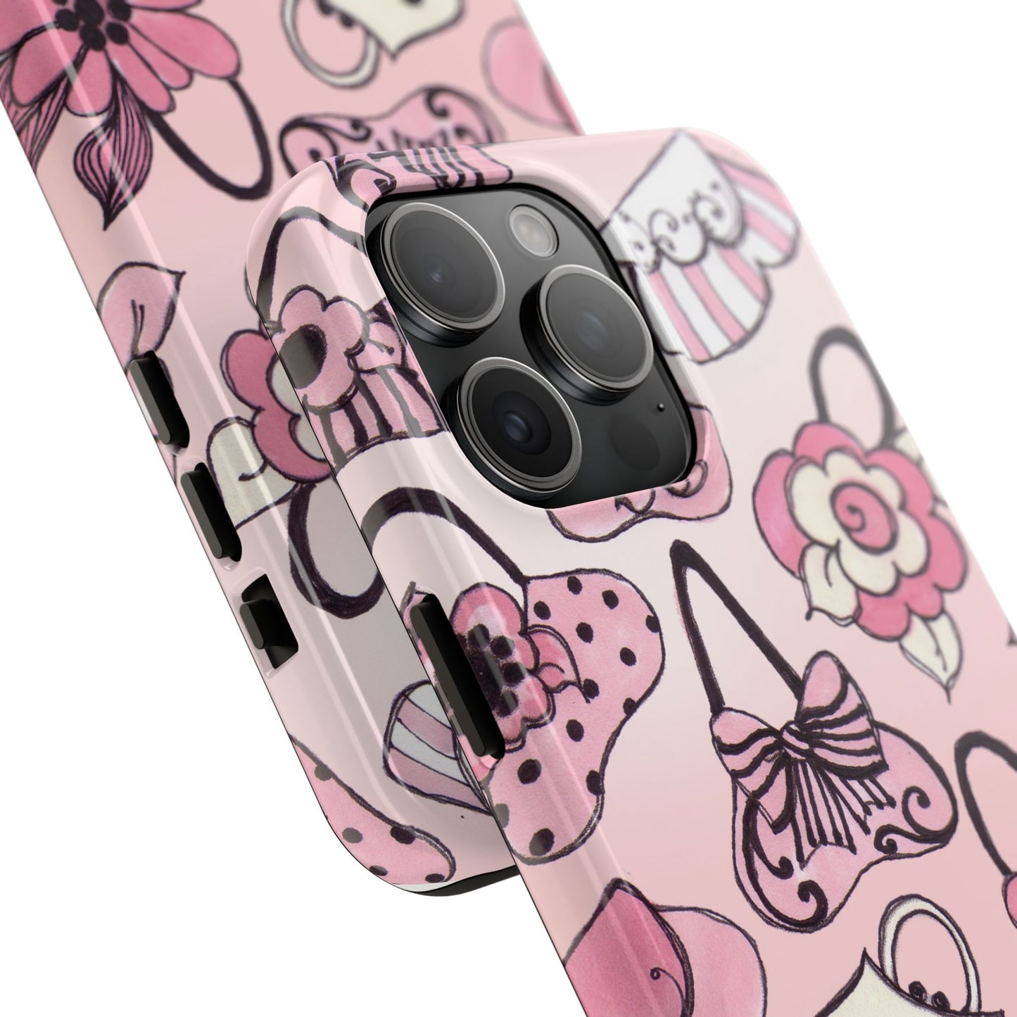 Cat Bags Pink Phone Case