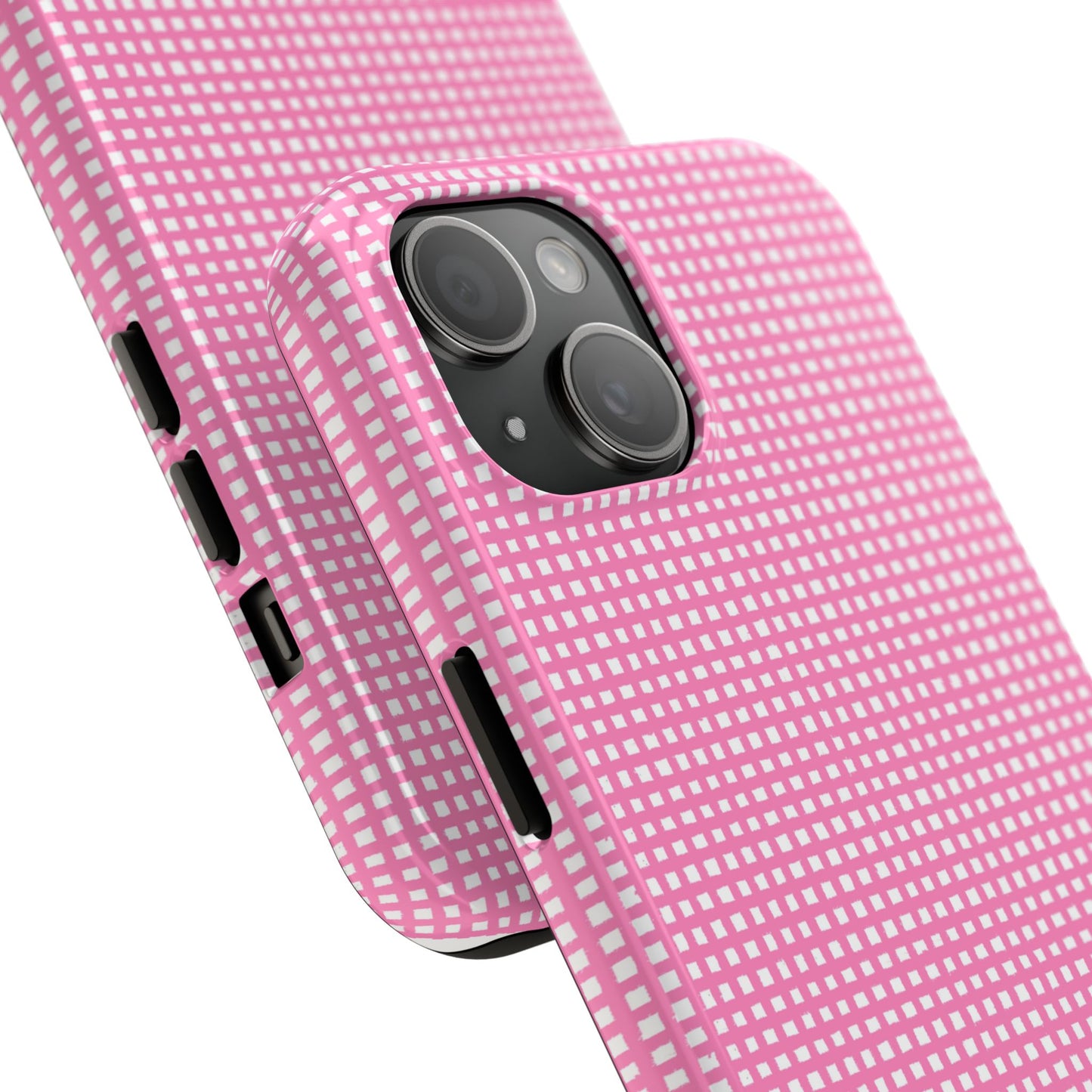 Chipper Check Pink Phone Case