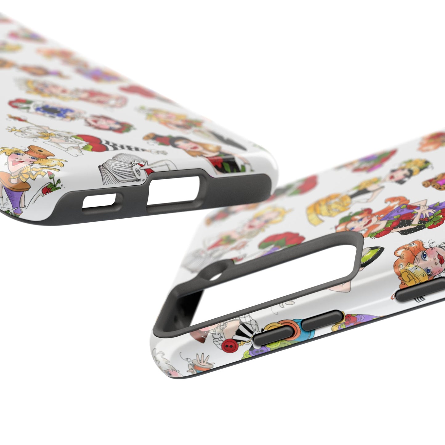 Curious Toss White Phone Case