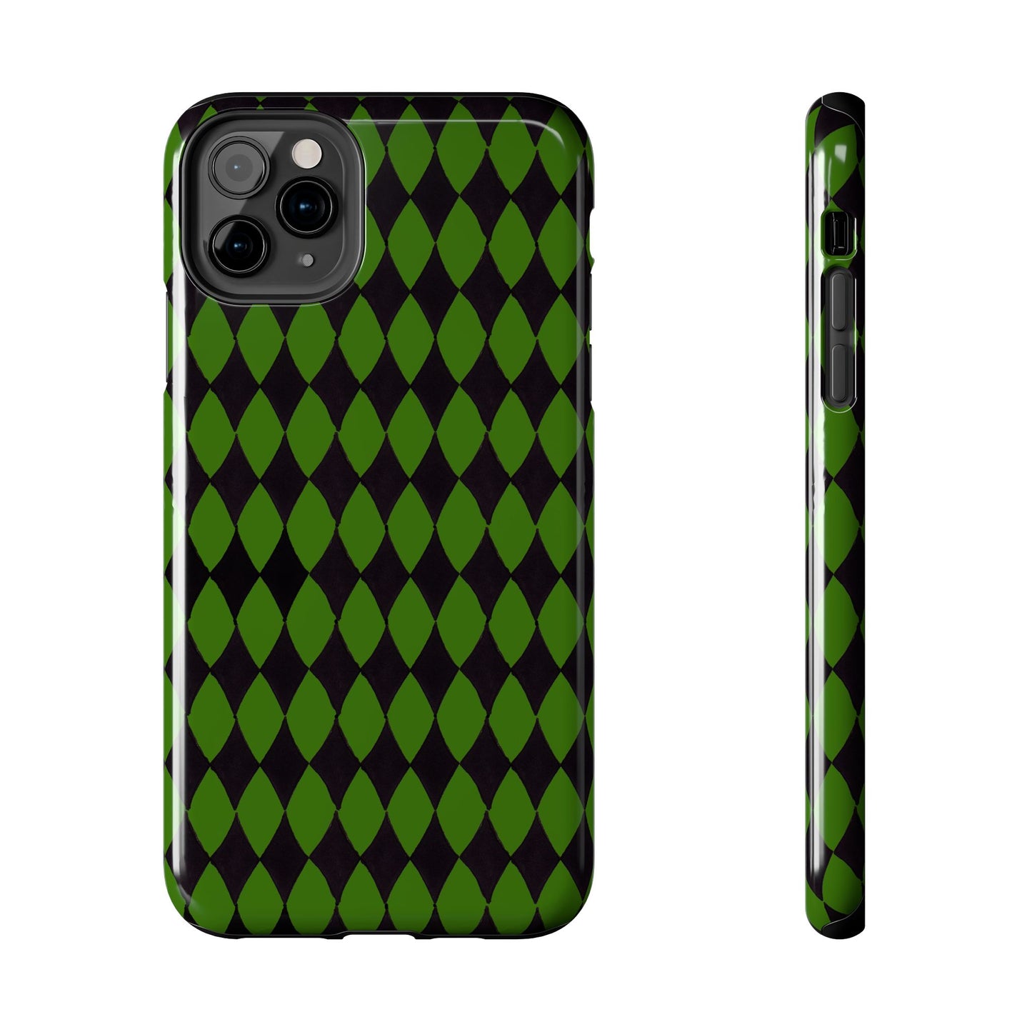 Diamond Green / Black Phone Case