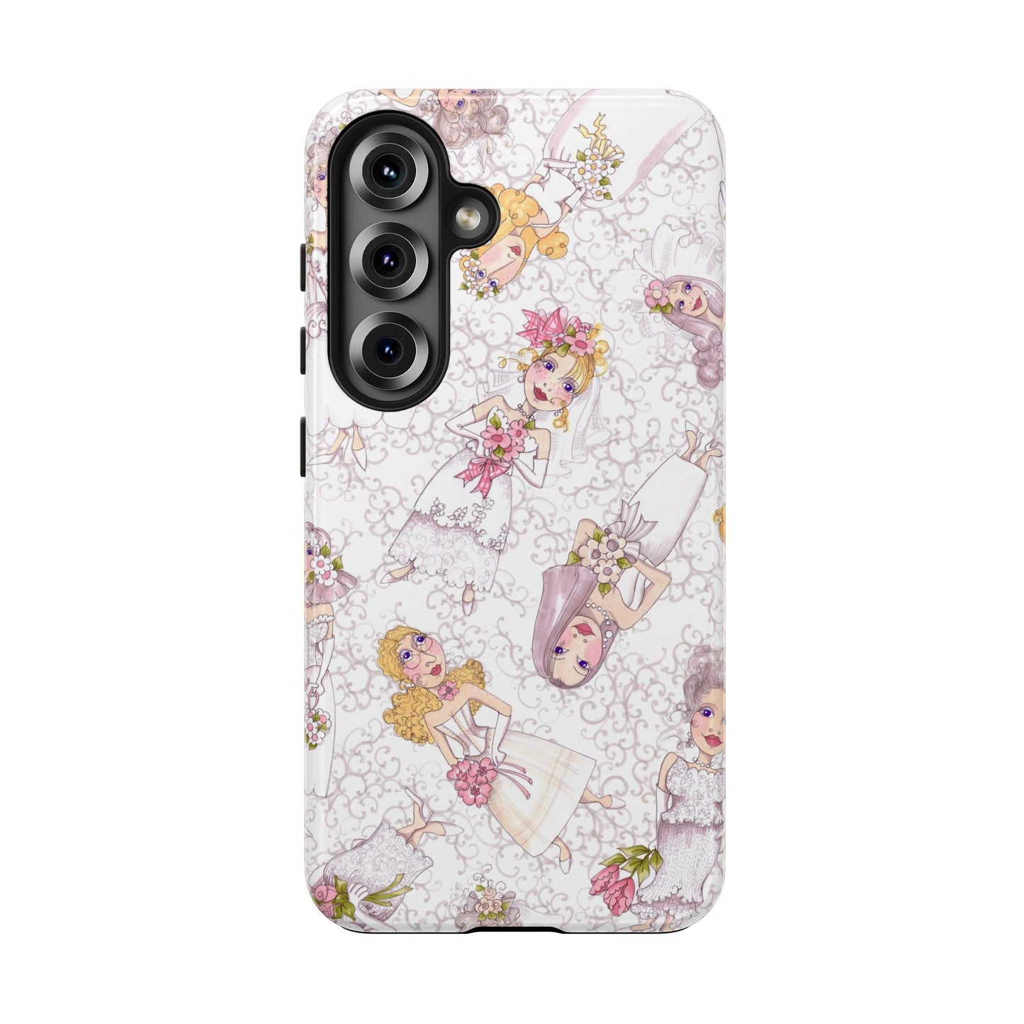Bridal Scroll Phone Case