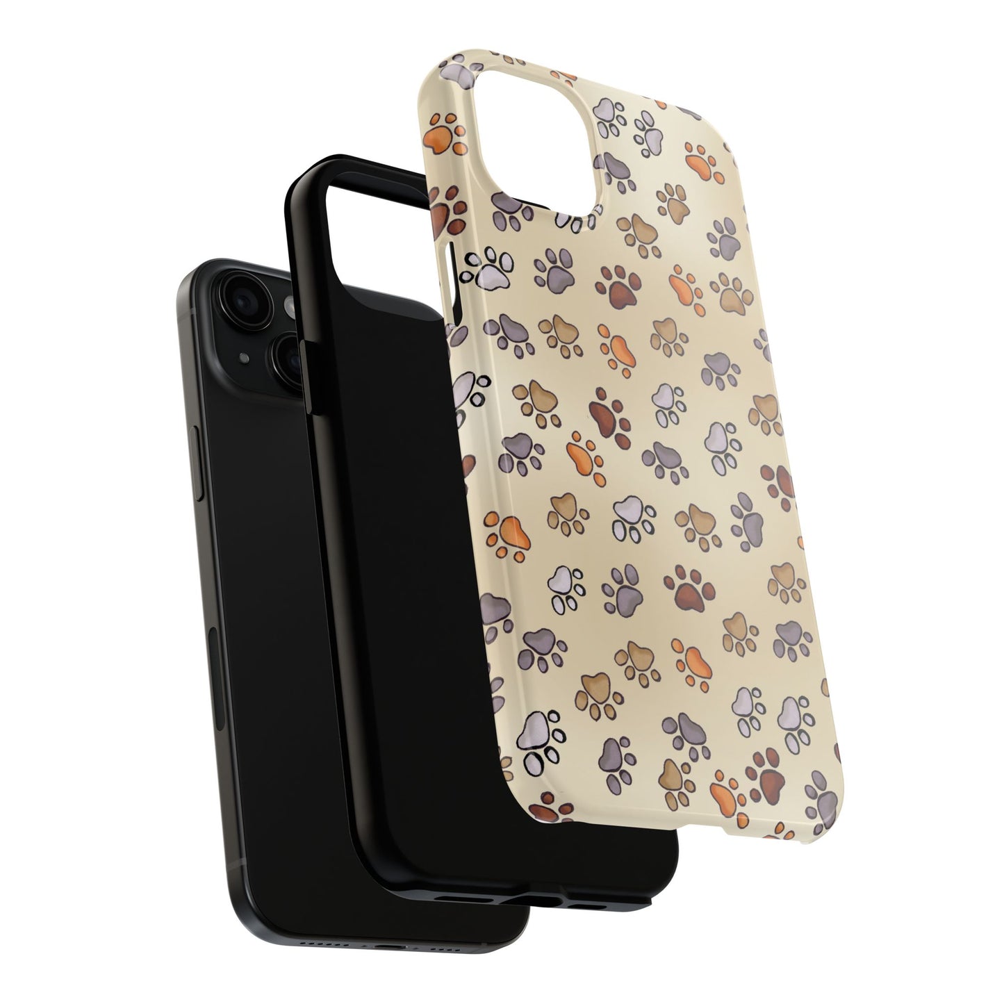 Puppy Paws Bone Phone Case